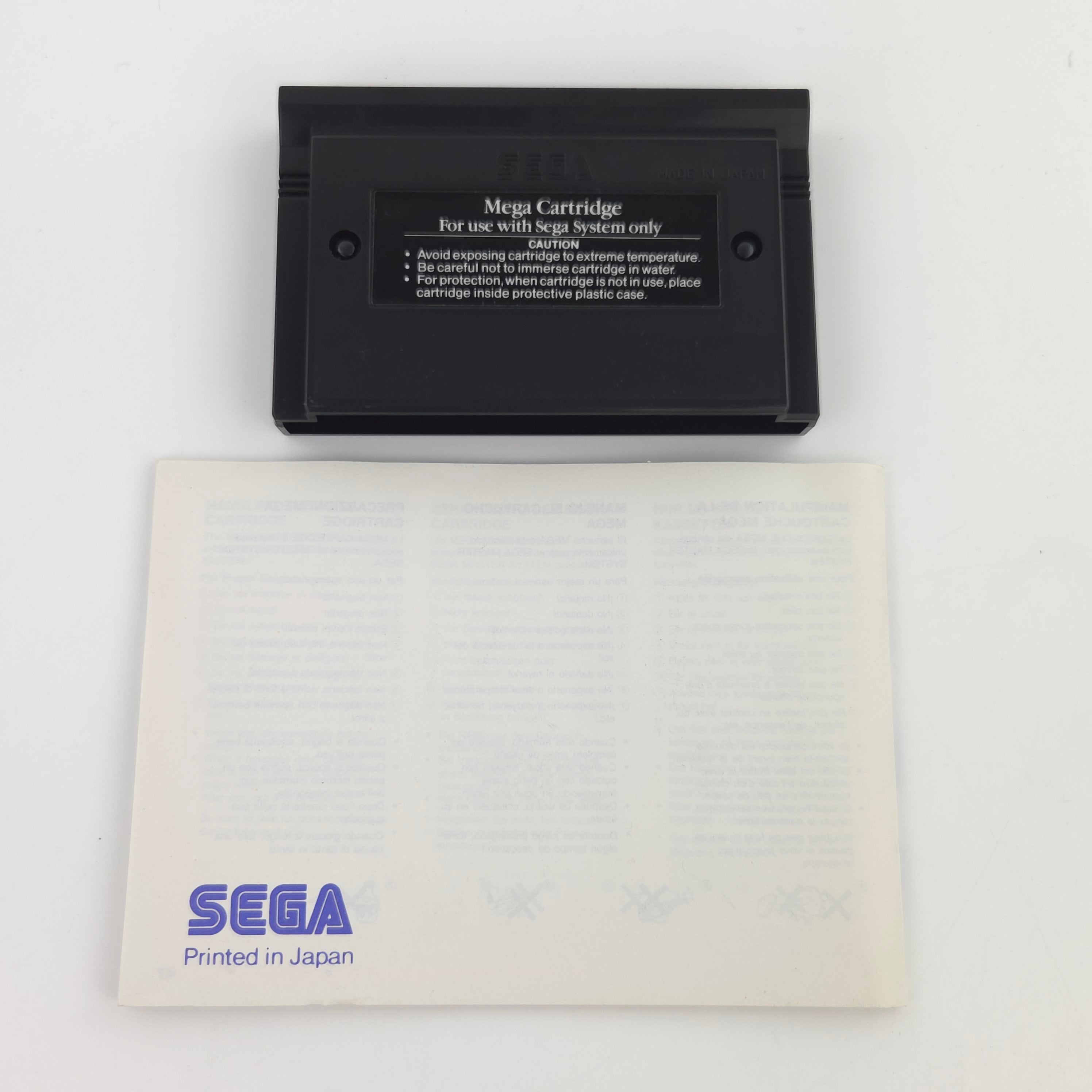 Sega Master System Spiel Ace of Aces OVP PAL EUR