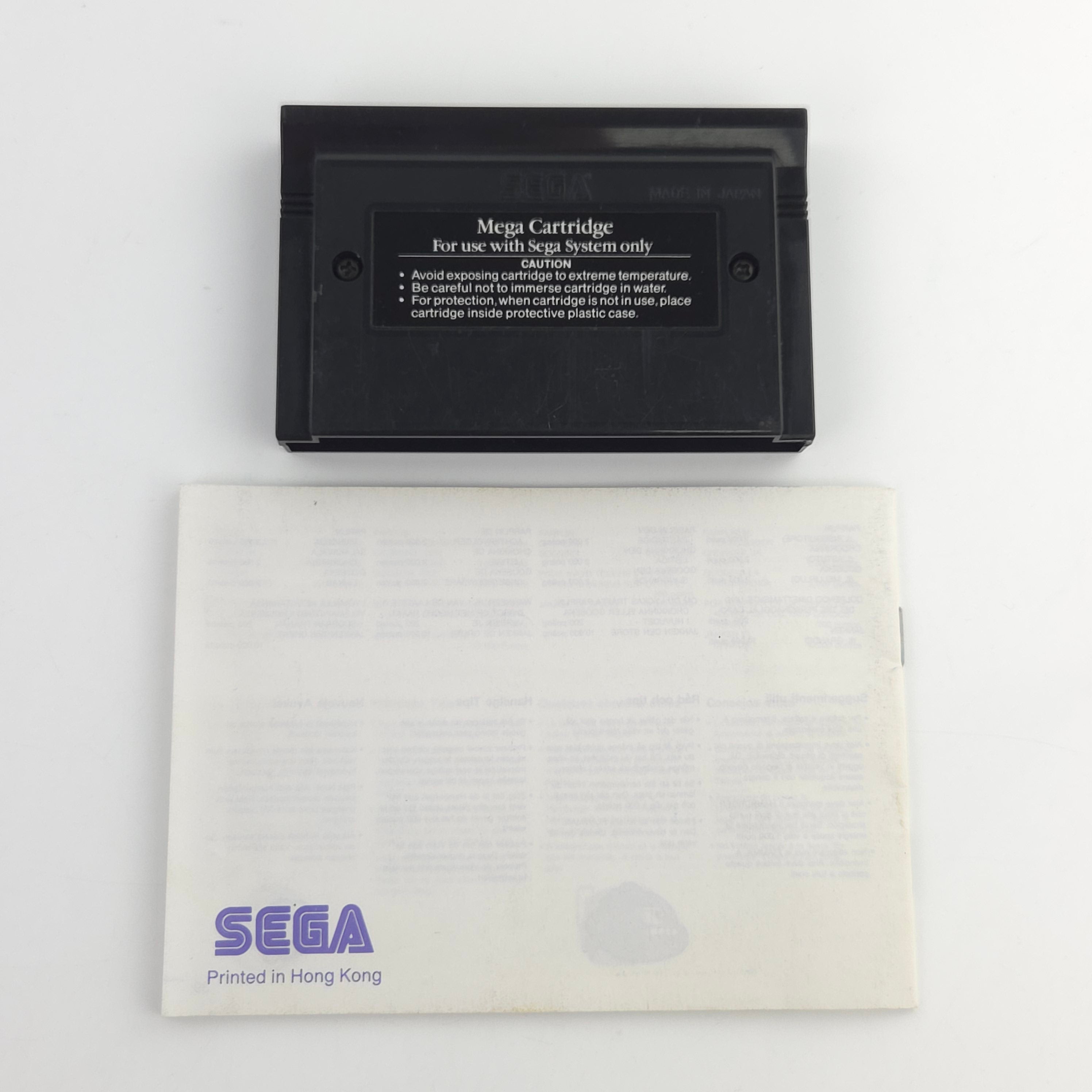 Sega Master System Spiel Alex Kidd Miracle World OVP PAL