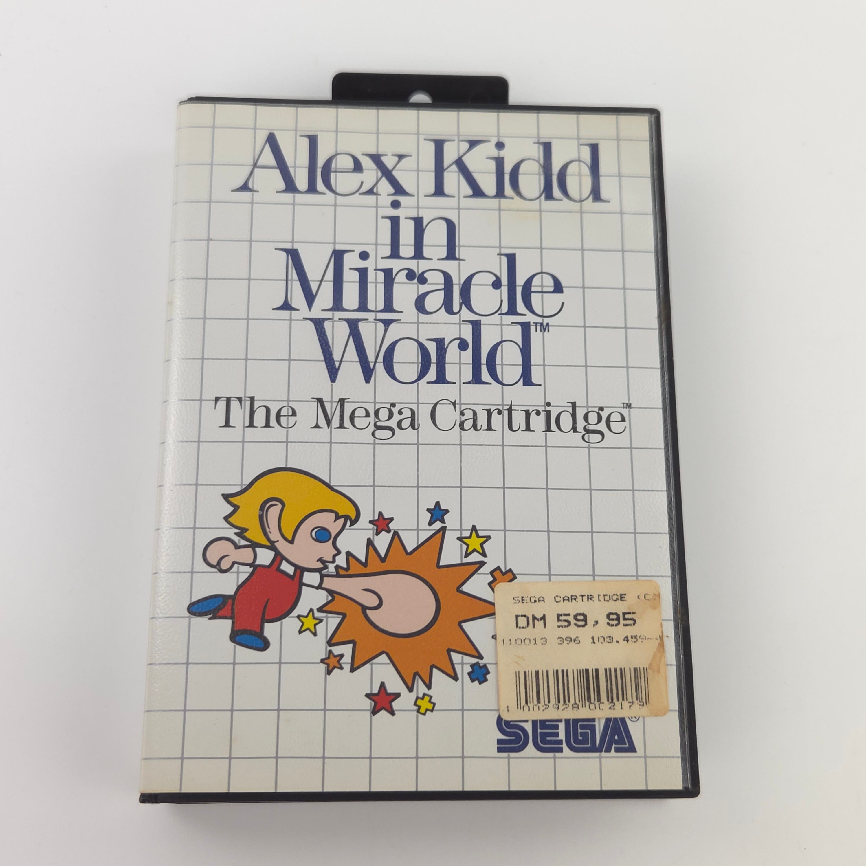 Sega Master System Spiel Alex Kidd Miracle World MS OVP