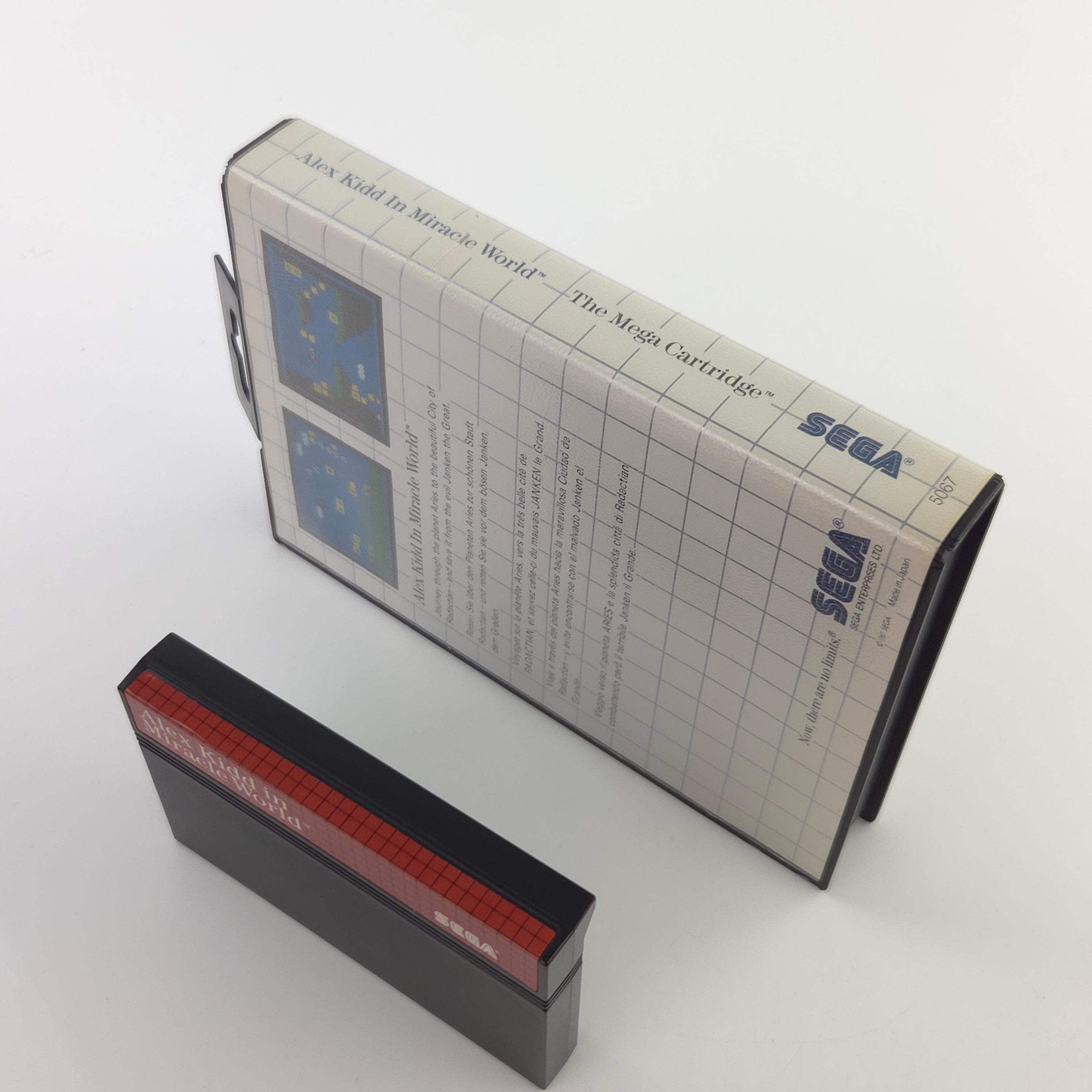 Sega Master System Spiel Alex Kidd Miracle World MS OVP
