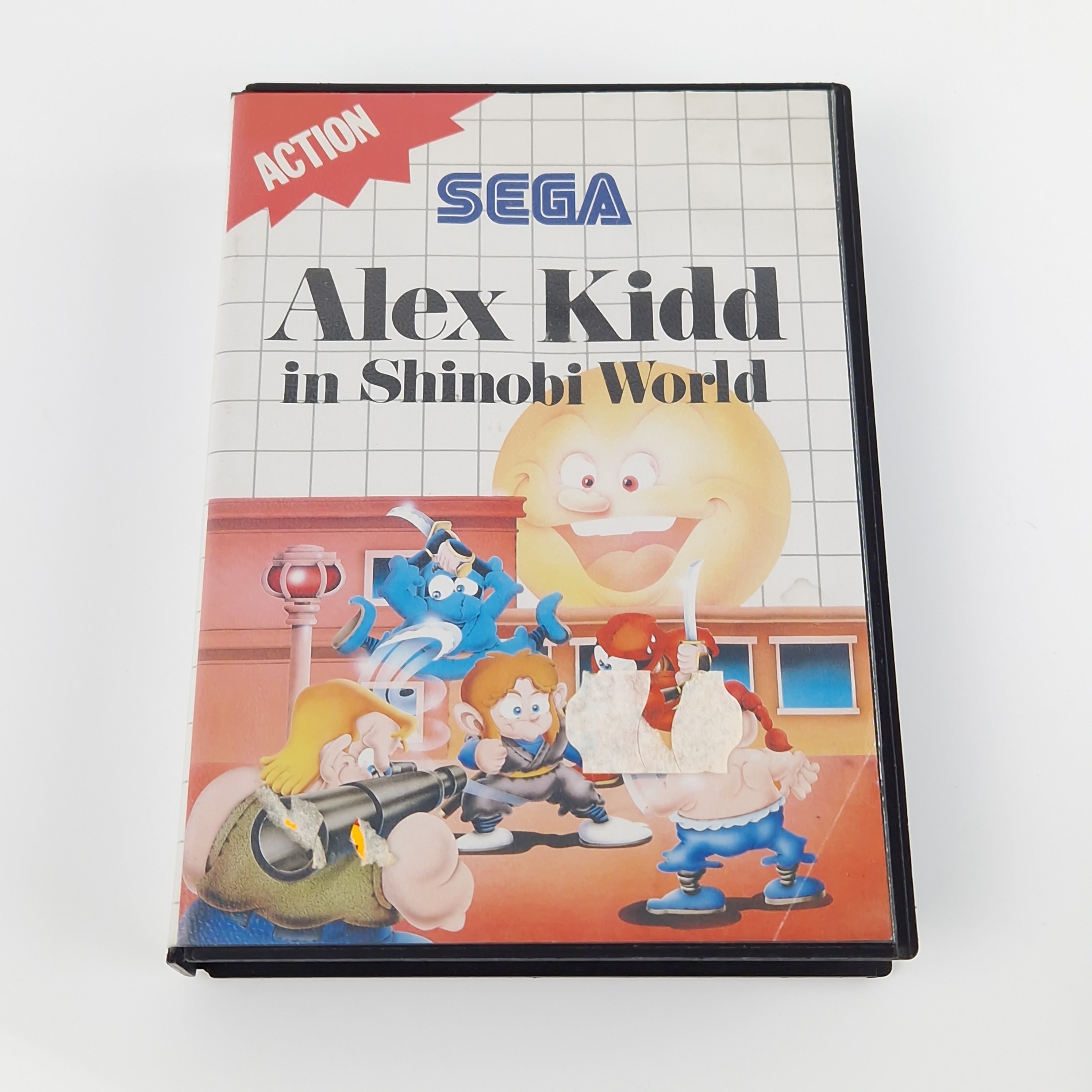 Sega Master System Spiel – Alex Kidd in Shinobi World OVP PAL
