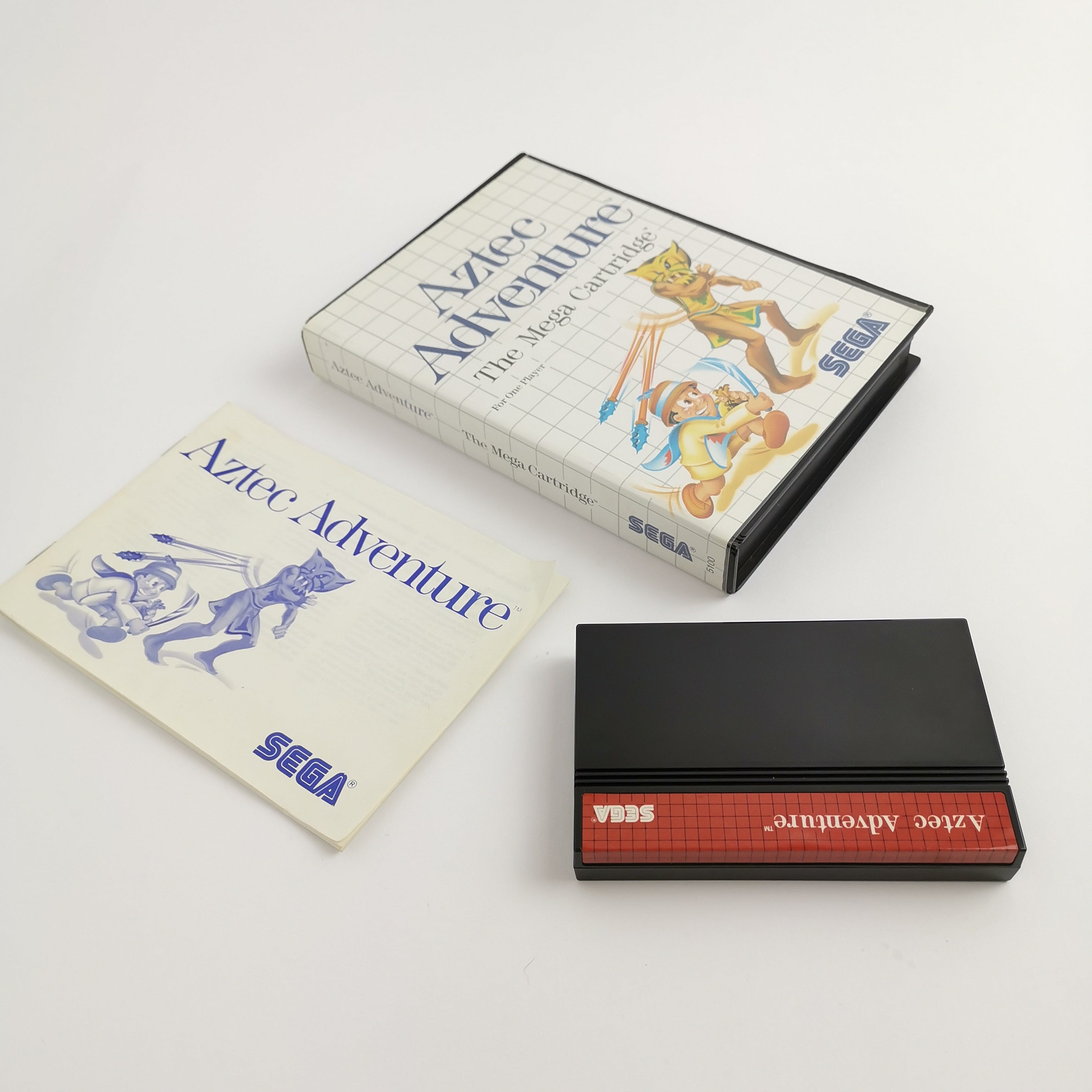 Sega Master System Spiel: Aztec Adventure | MS MasterSystem - OVP PAL