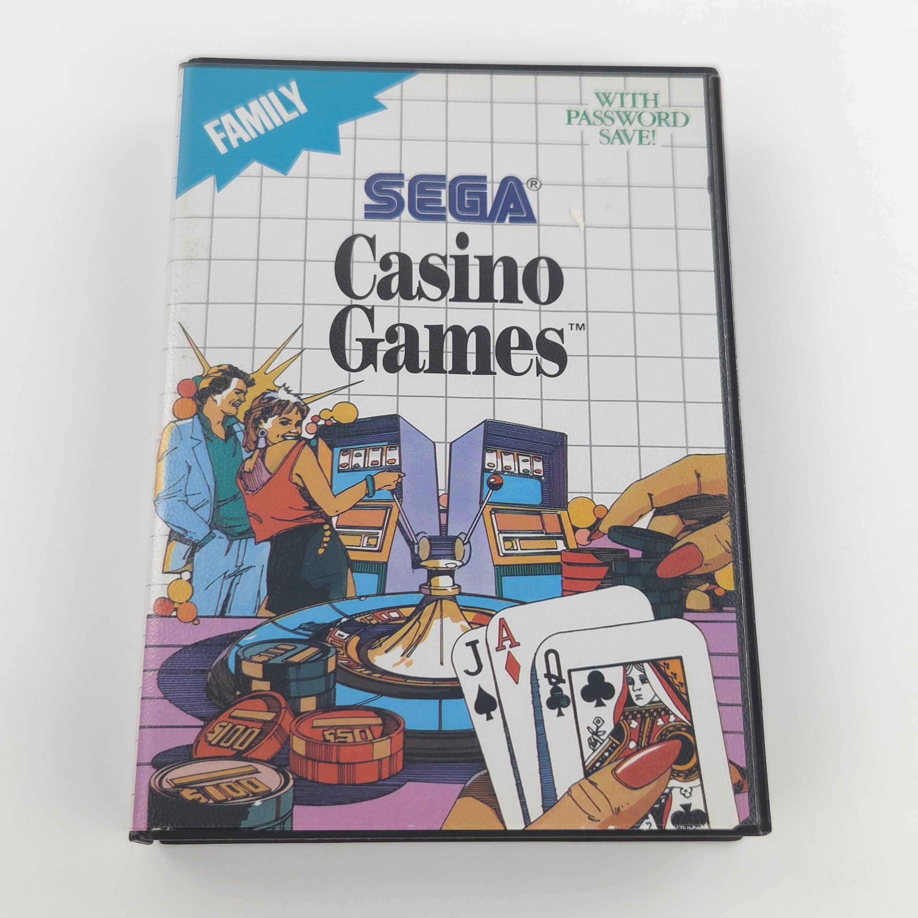 Sega Master System Spiel Casino Games MS Modul OVP PAL