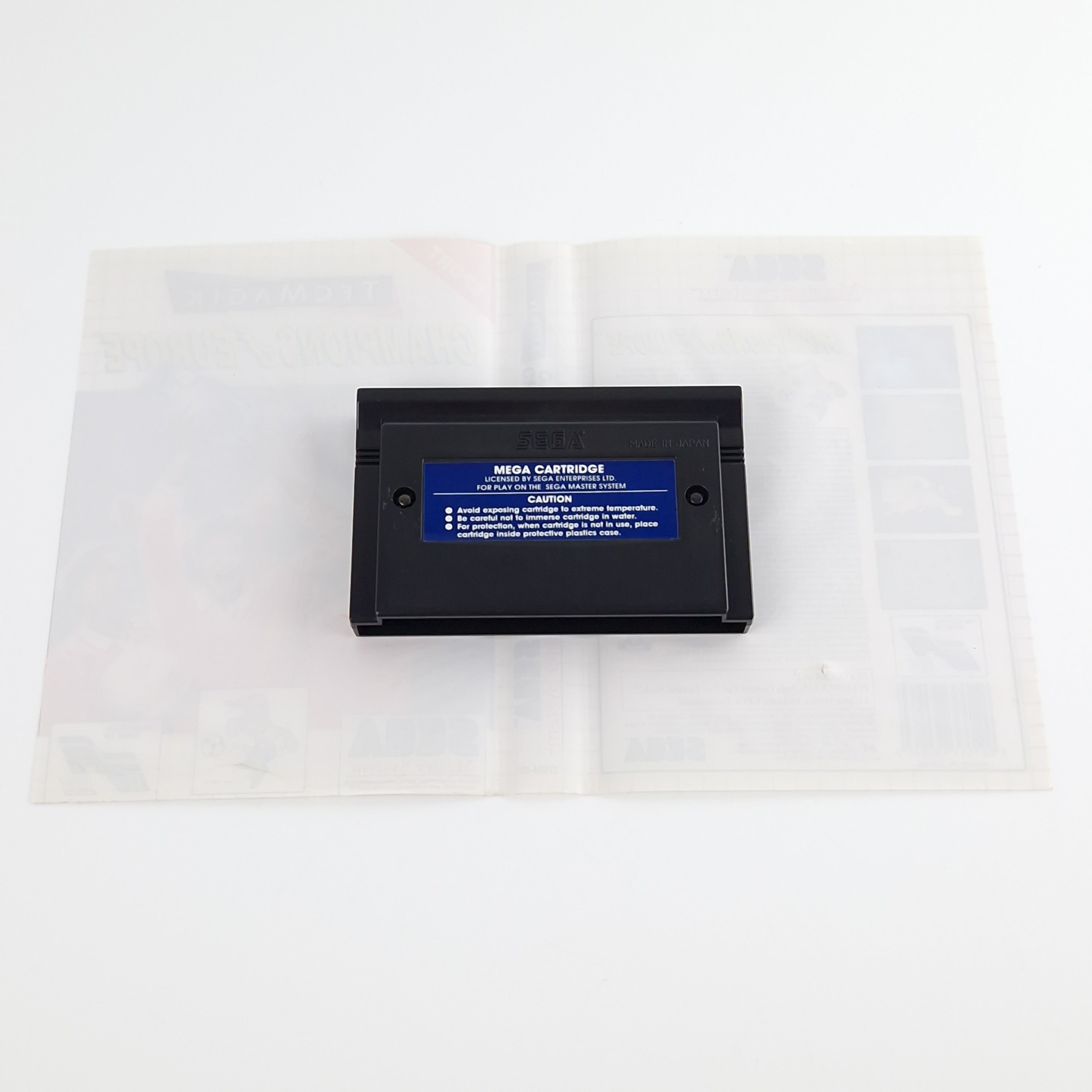 Sega Master System Spiel – Champions of Europe Modul PAL OVP