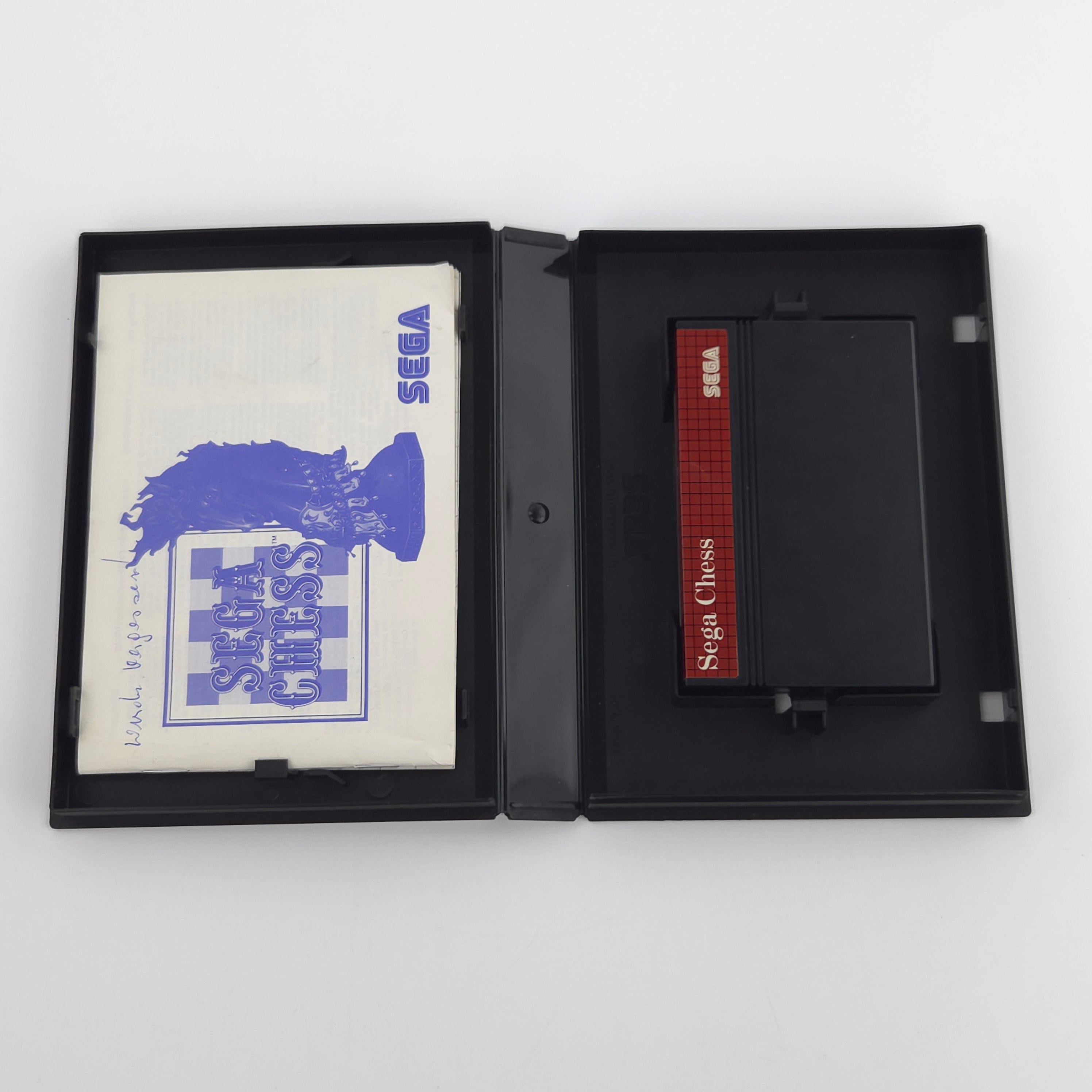 Sega Master System Spiel Sega Chess Modul Anleitung OVP PAL
