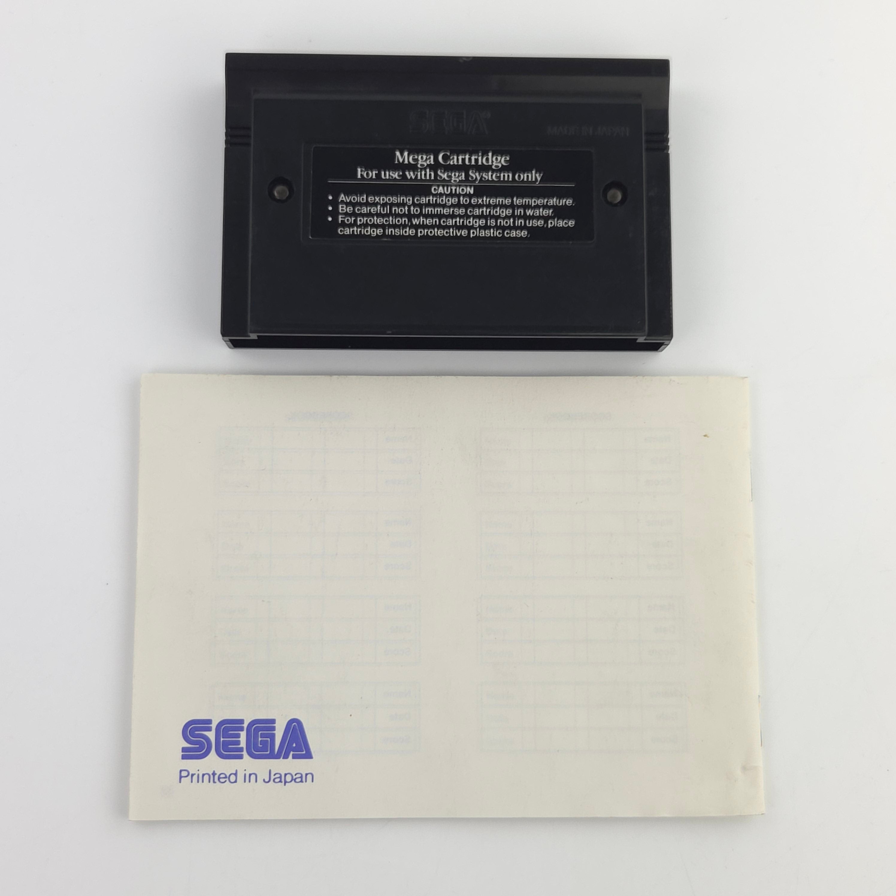 Sega Master System Spiel Sega Chess Modul Anleitung OVP PAL