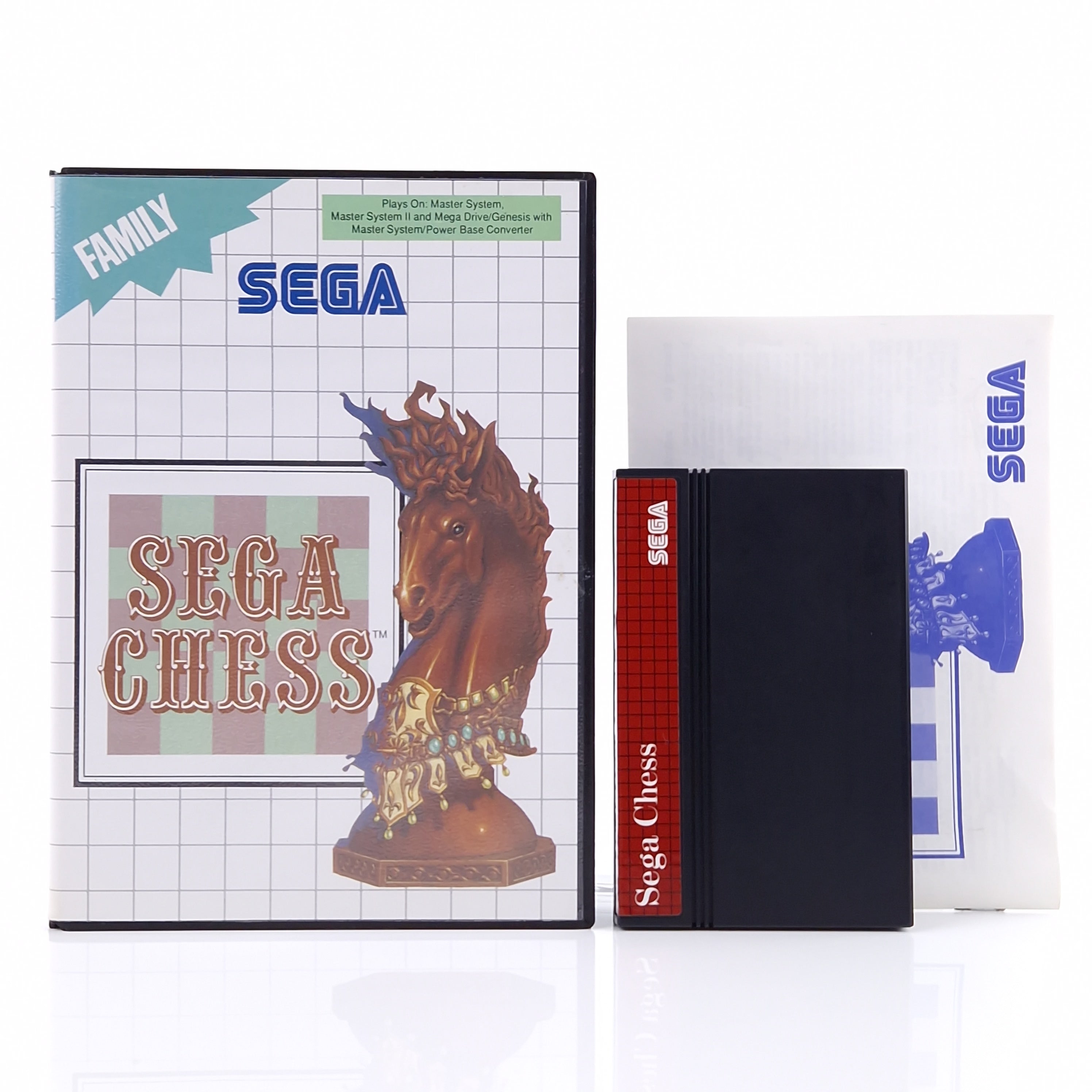 Sega Master System Spiel – Sega Chess (PAL OVP)