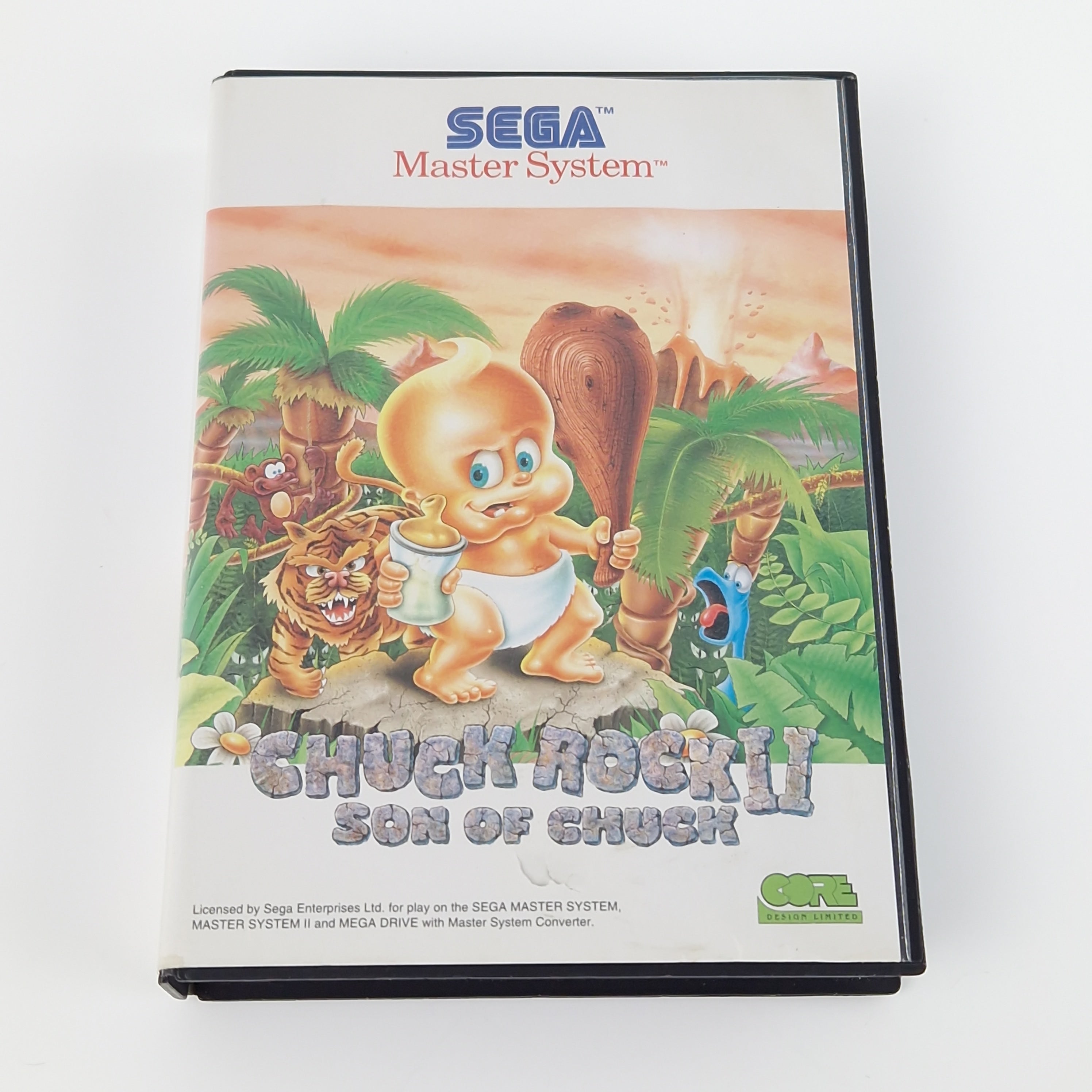 Sega Master System Spiel – Chuck Rock II Son of Chuck OVP PAL