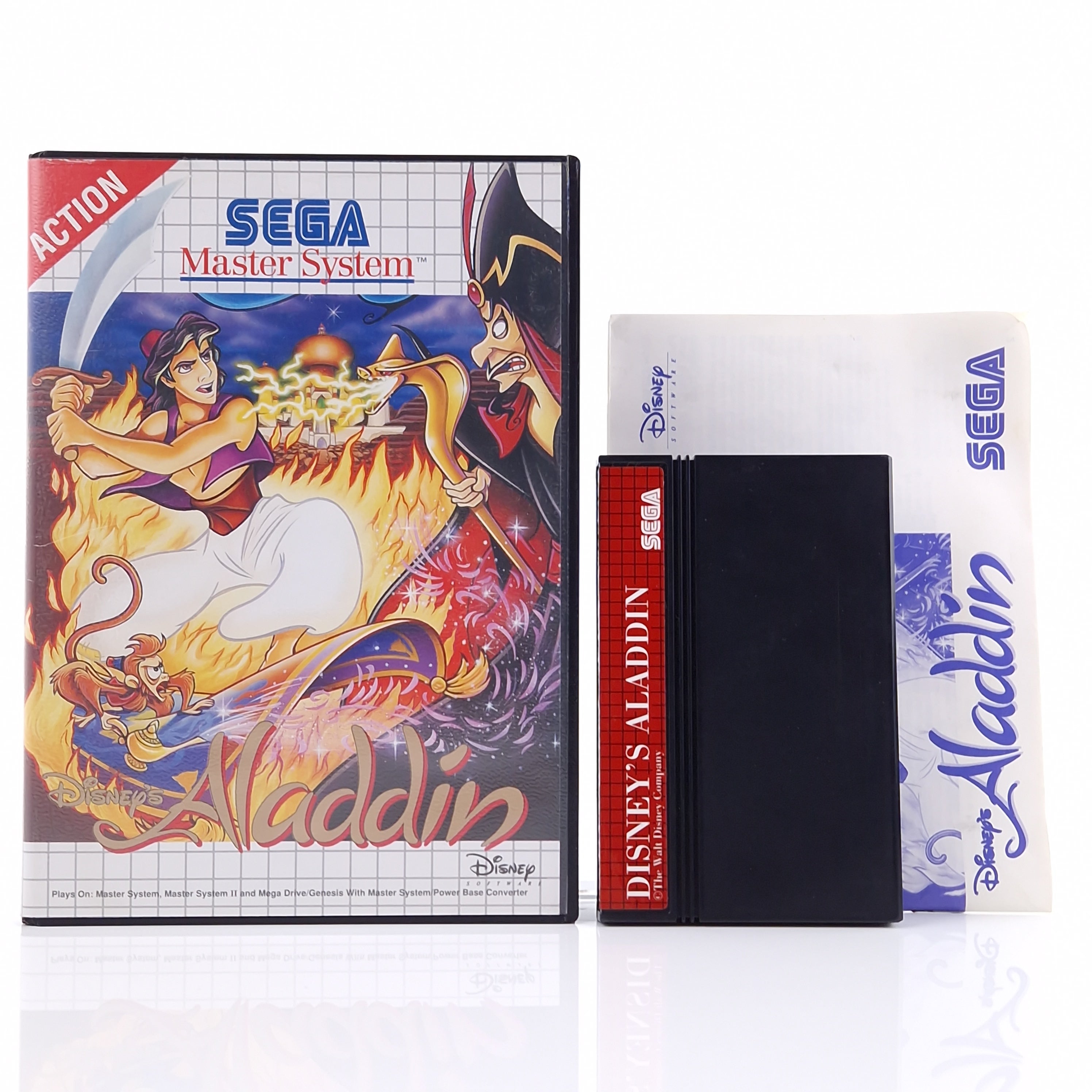 Sega Master System Spiel – Disneys Aladdin (OVP PAL)
