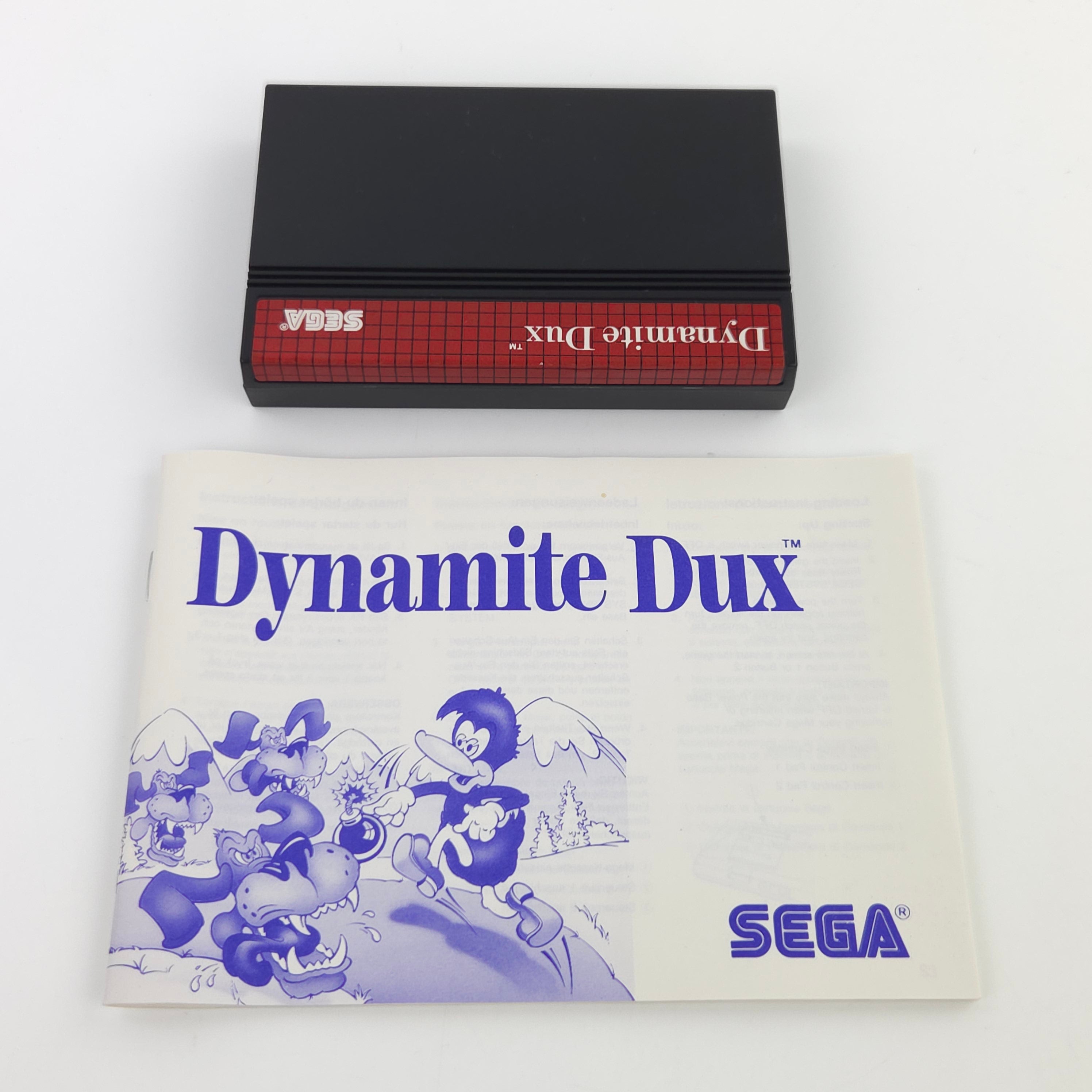 Sega Master System Spiel Dynamite Dux MS Modul OVP PAL