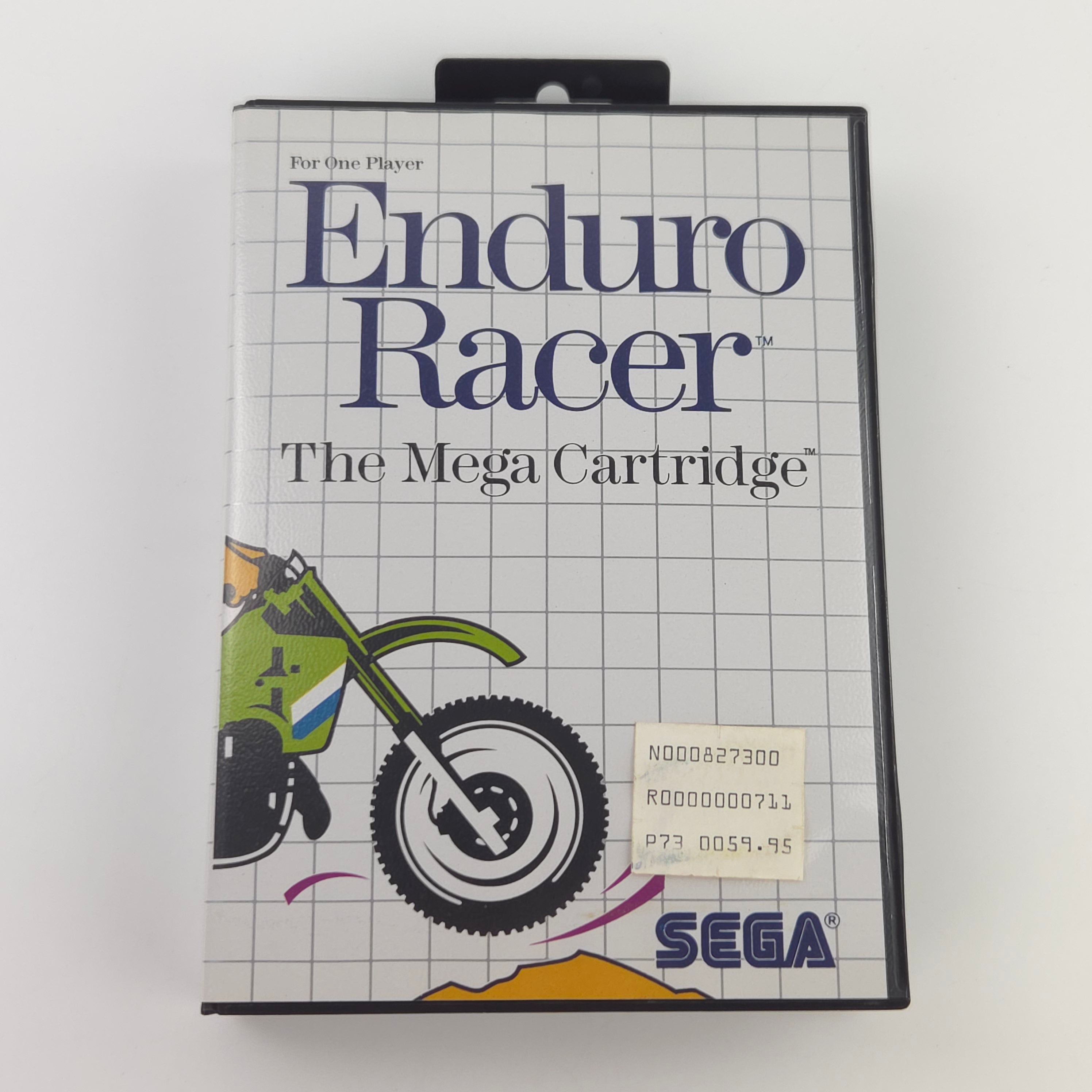 Master System Spiel Enduro Racer MS Modul OVP PAL EUR