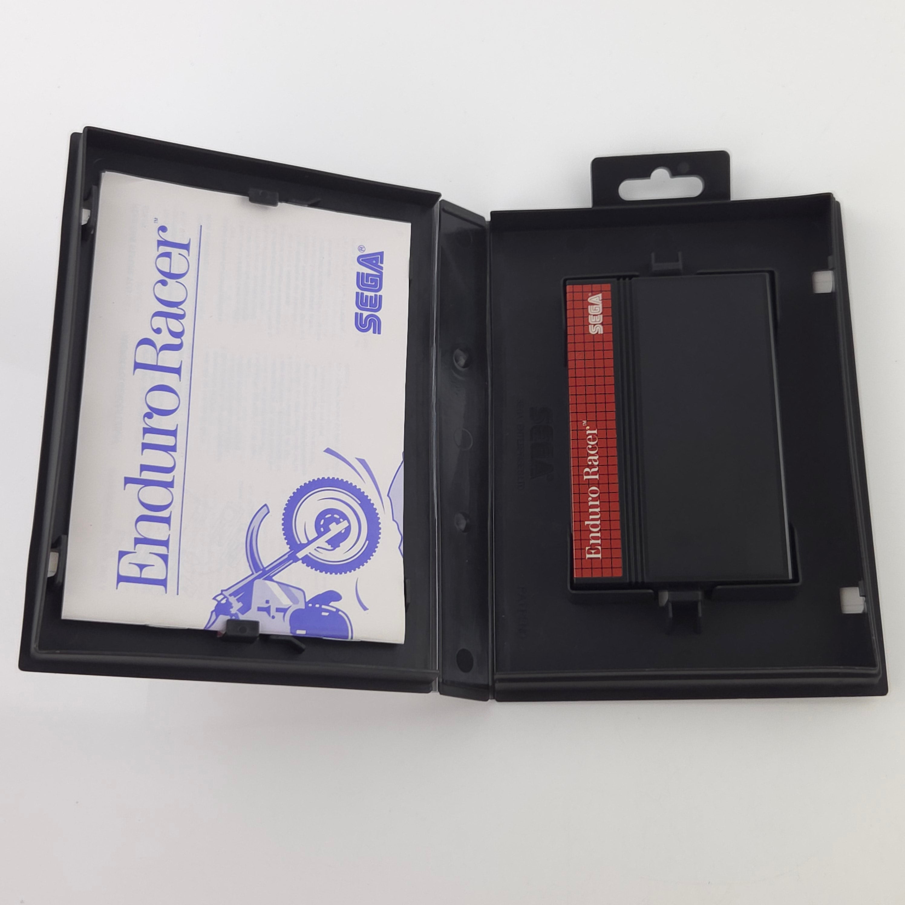 Master System Spiel Enduro Racer MS Modul OVP PAL EUR