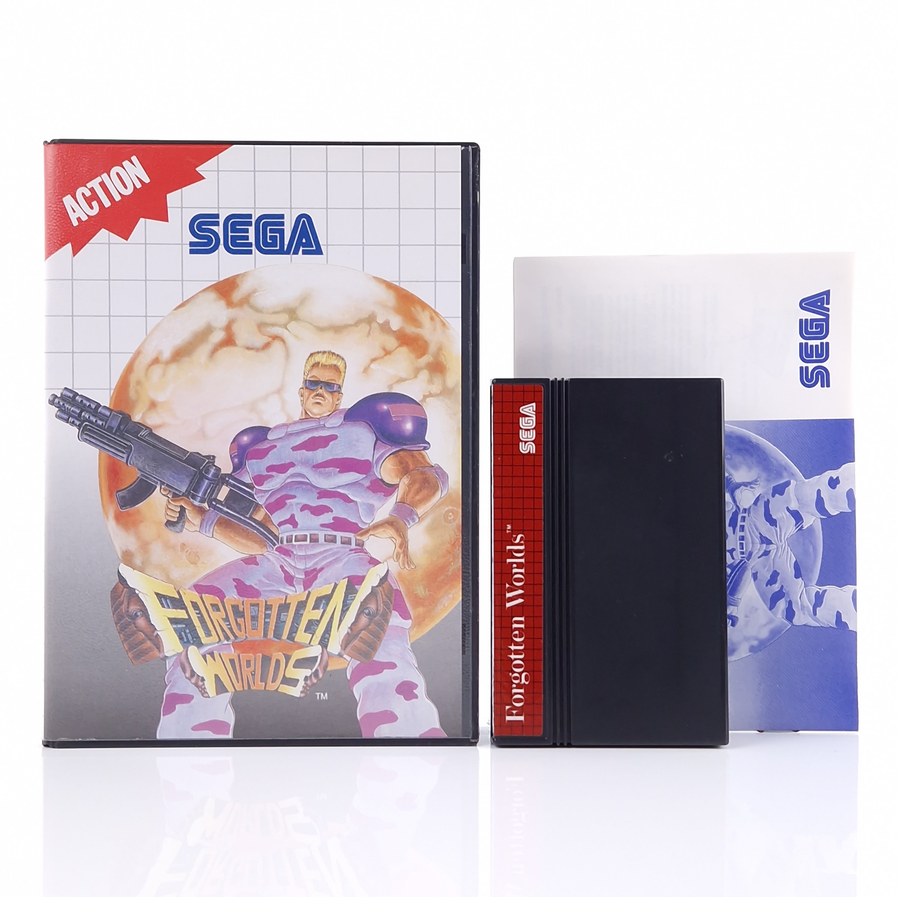 Sega Master System Spiel – Forgotten Worlds OVP PAL