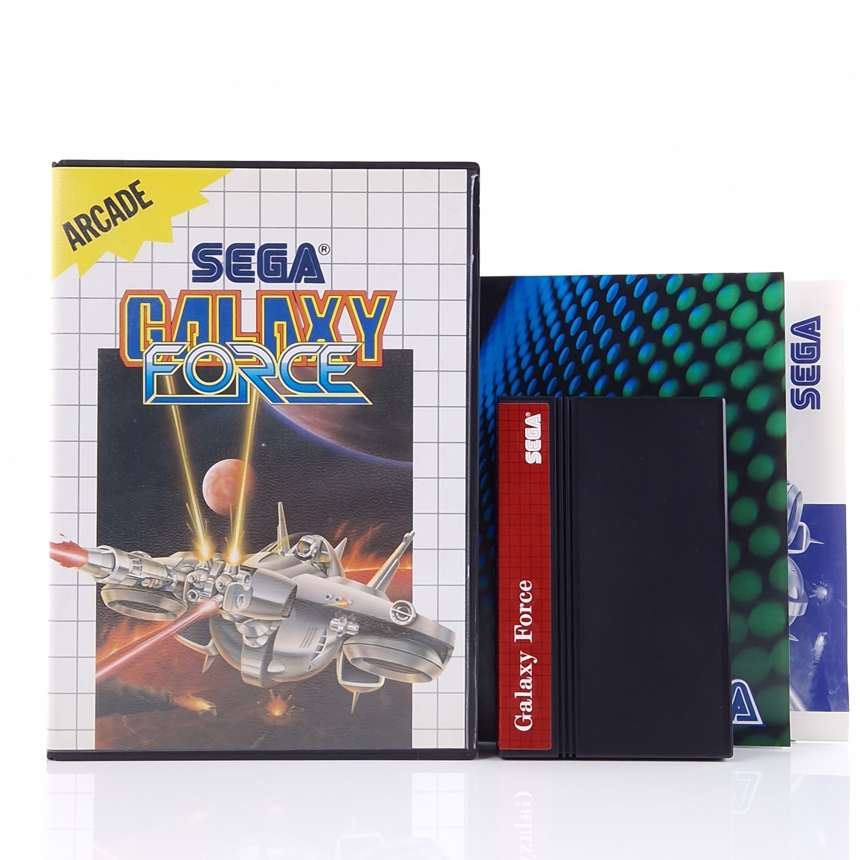 Sega Master System Spiel – Galaxy Force OVP PAL