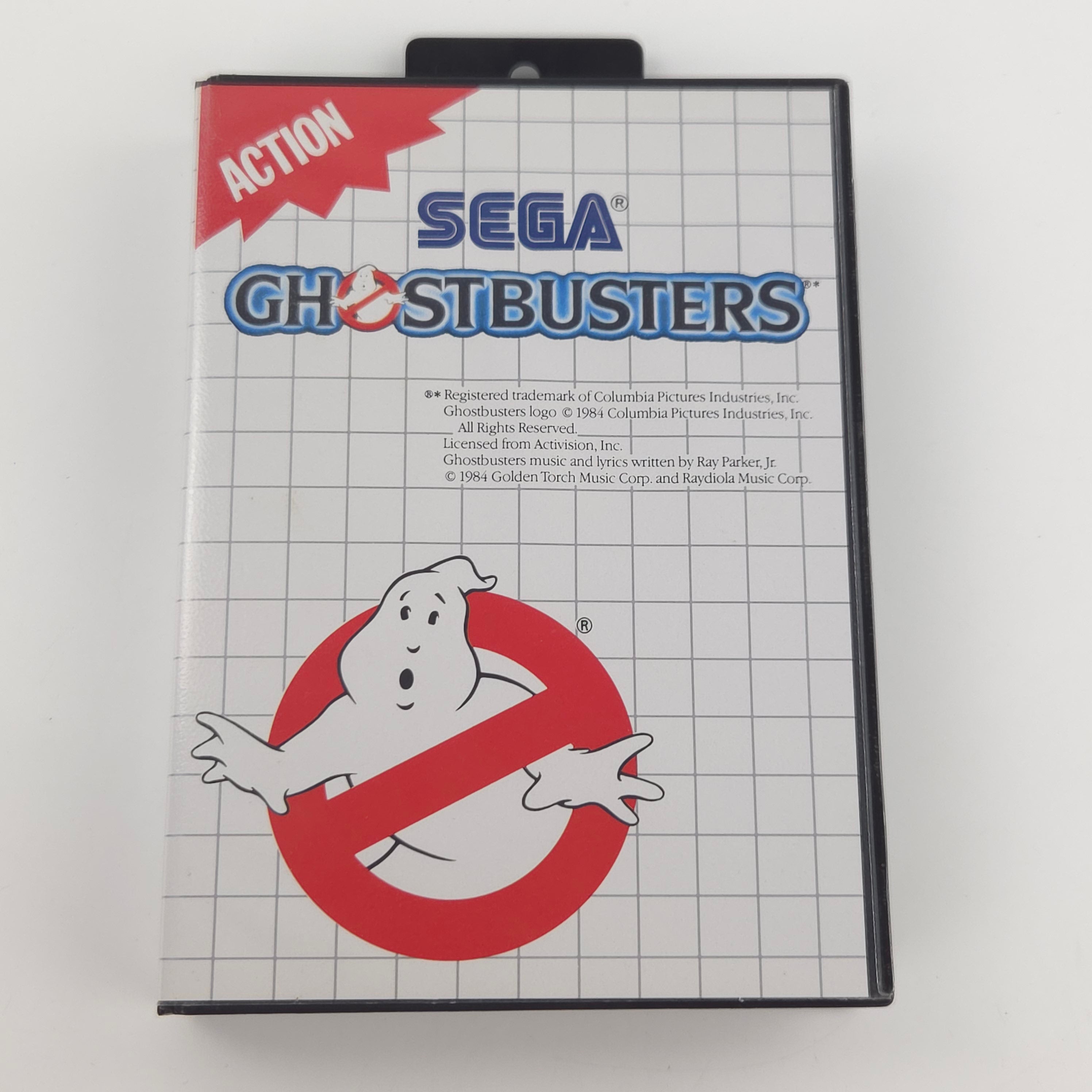 Sega Master System Spiel Ghostbusters MS Modul OVP PAL