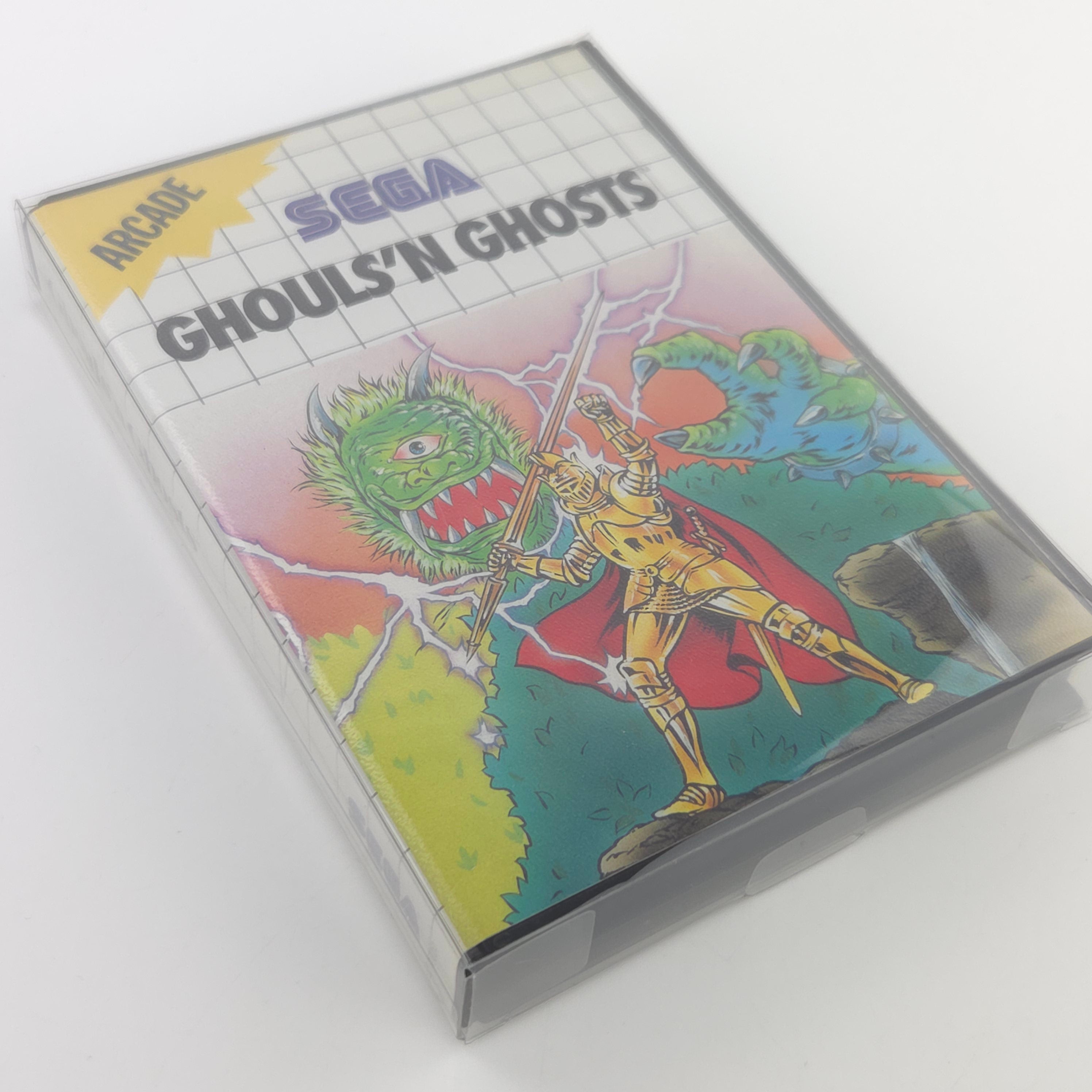 Sega Master System Spiel Ghouls N Ghosts OVP PAL EUR