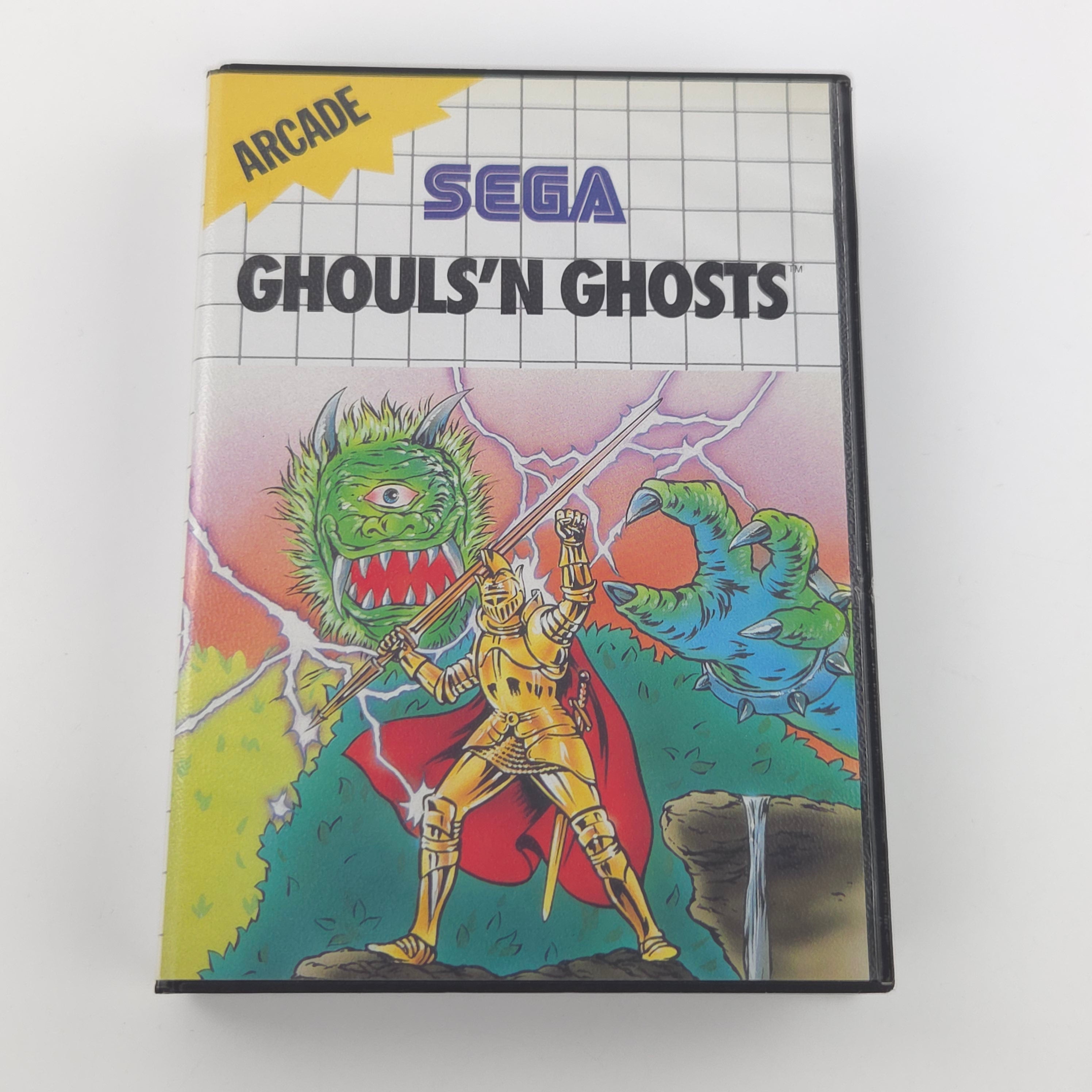 Sega Master System Spiel Ghouls N Ghosts OVP PAL EUR
