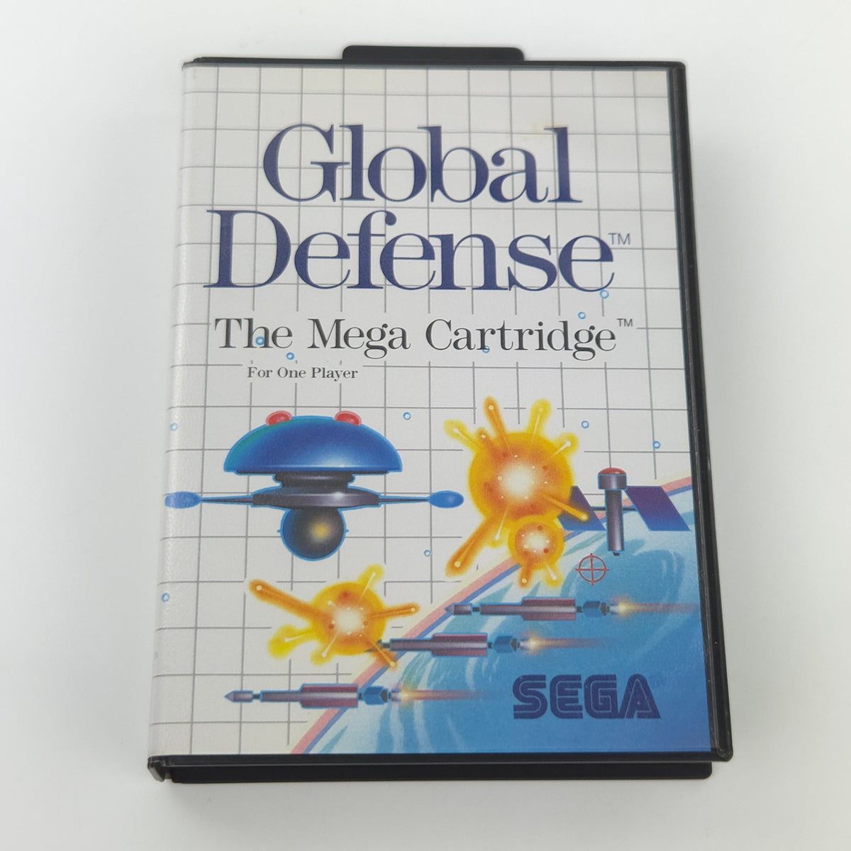 Sega Master System Spiel Global Defense OVP