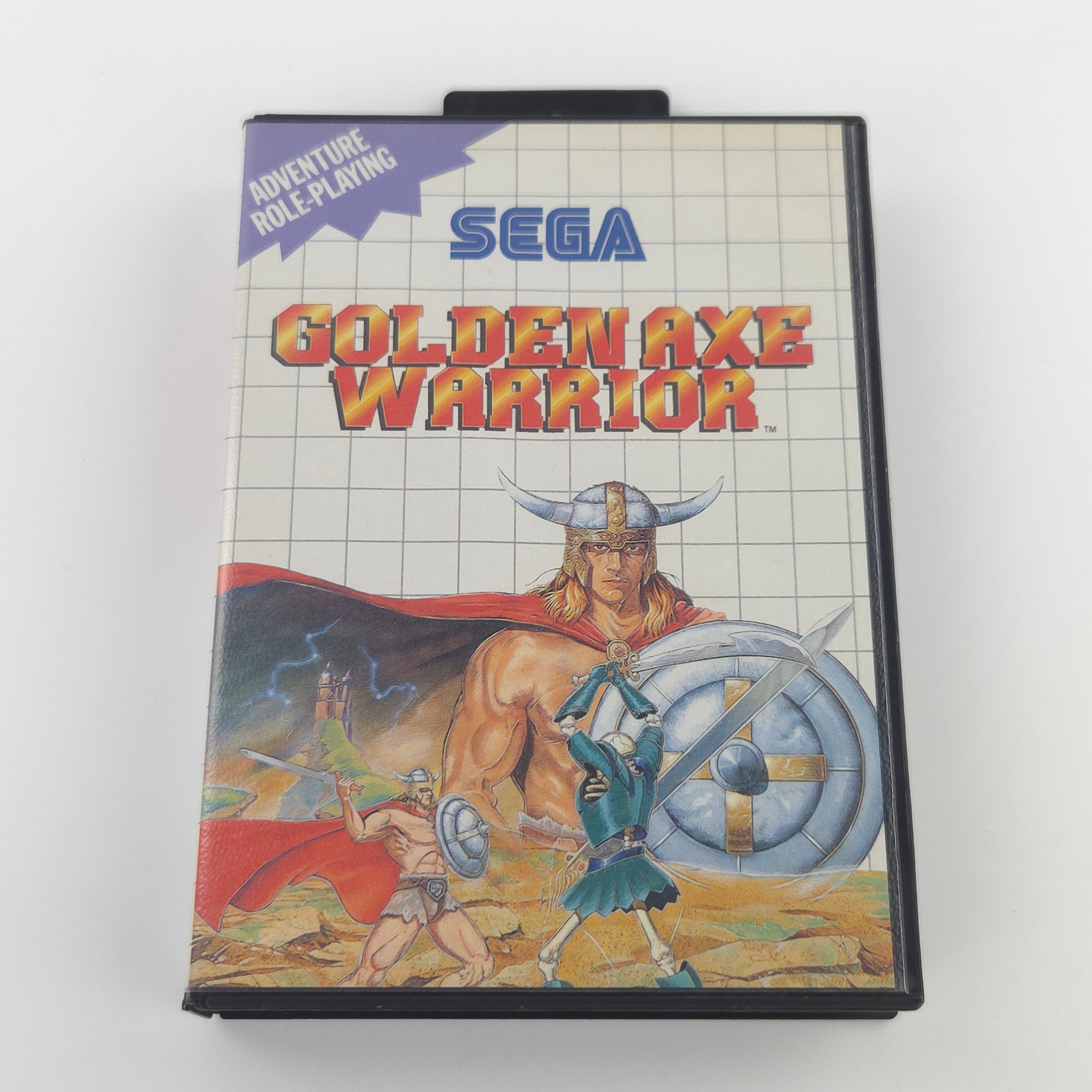 Sega Master System Spiel Golden Axe Warriors OVP PAL