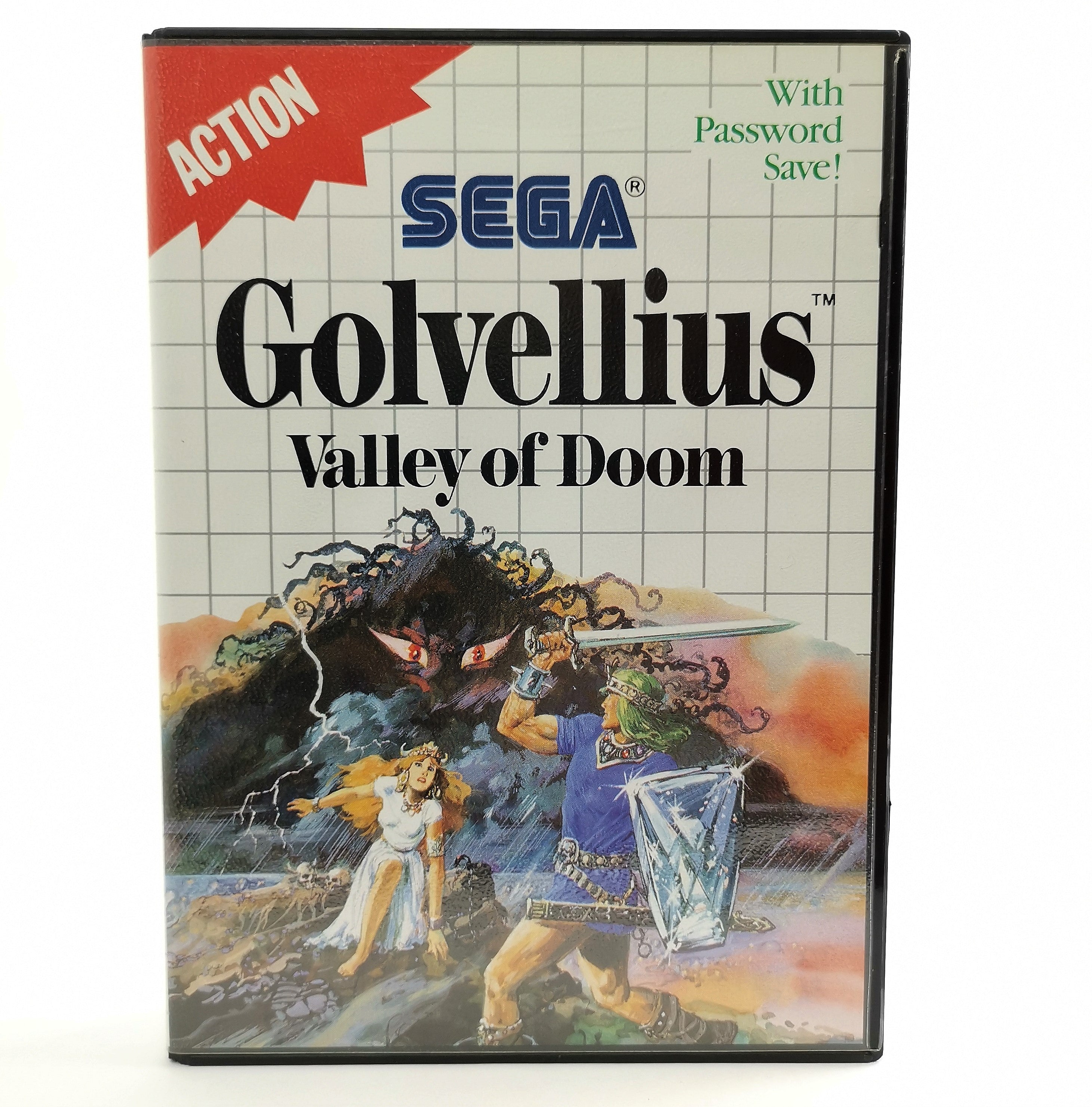 Sega Master System Spiel – Golvellius Valley of Doom OVP PAL