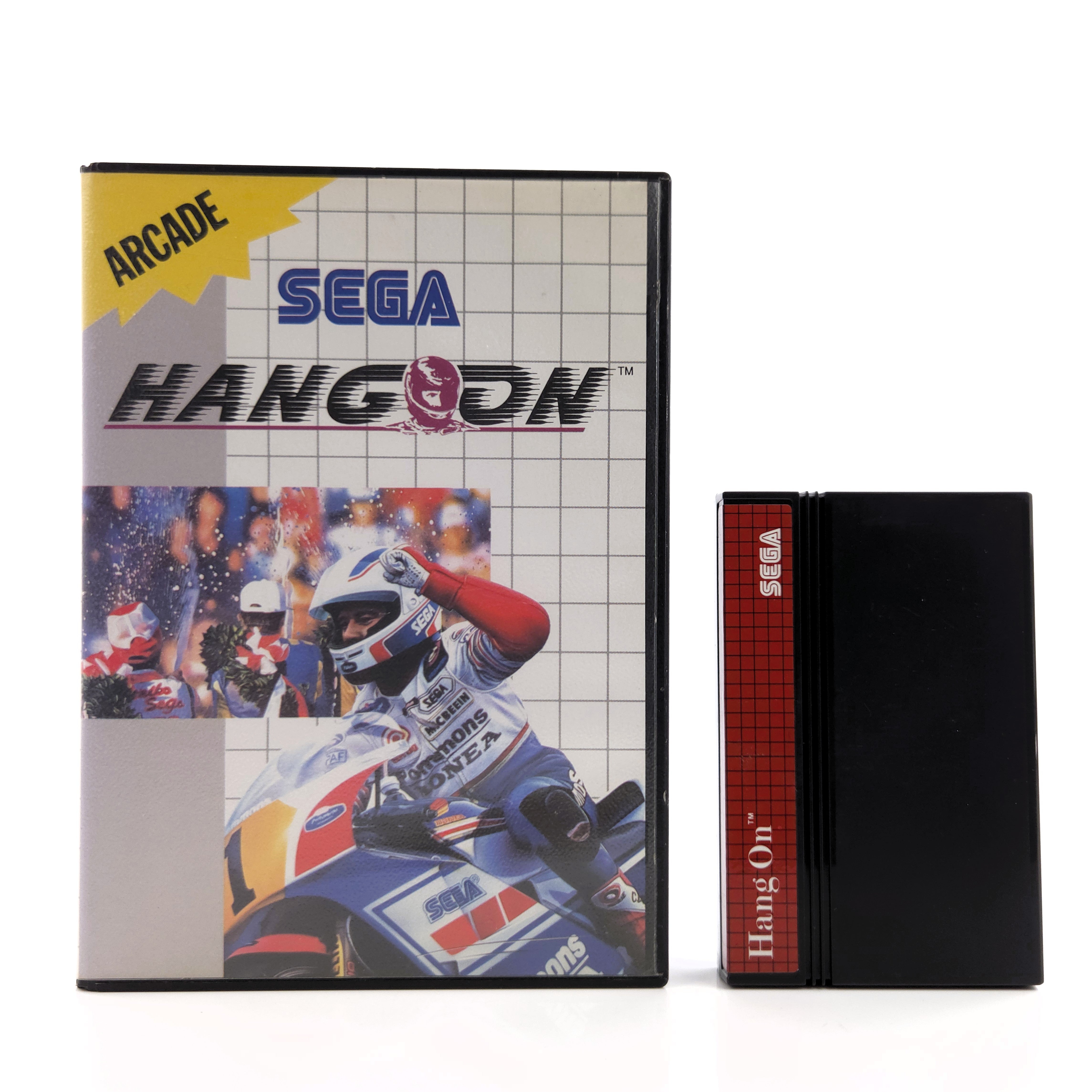 Sega Master System Spiel – Hang On (OVP PAL Modul)