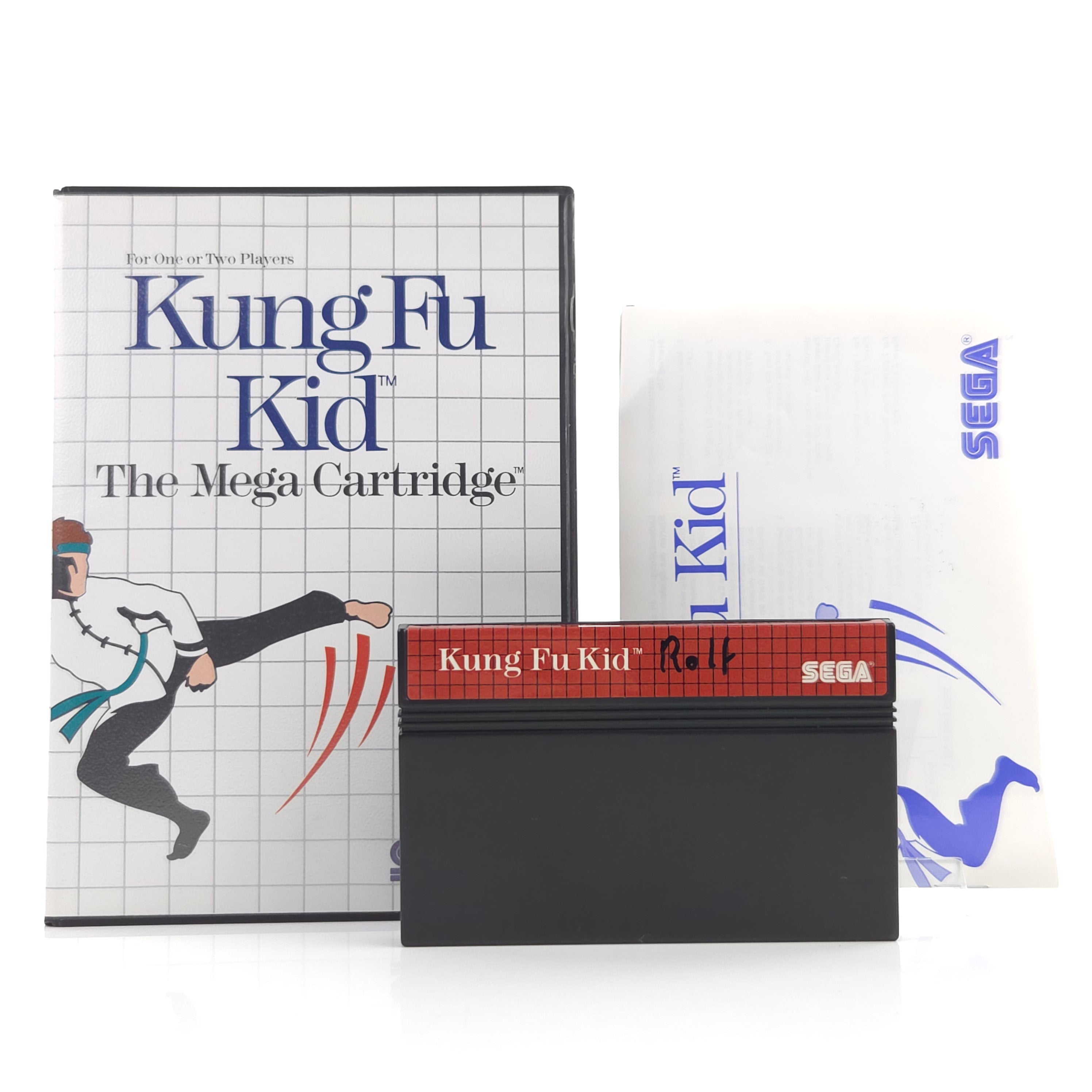 Sega Master System Spiel – Kung Fu Kid MS OVP PAL 1987