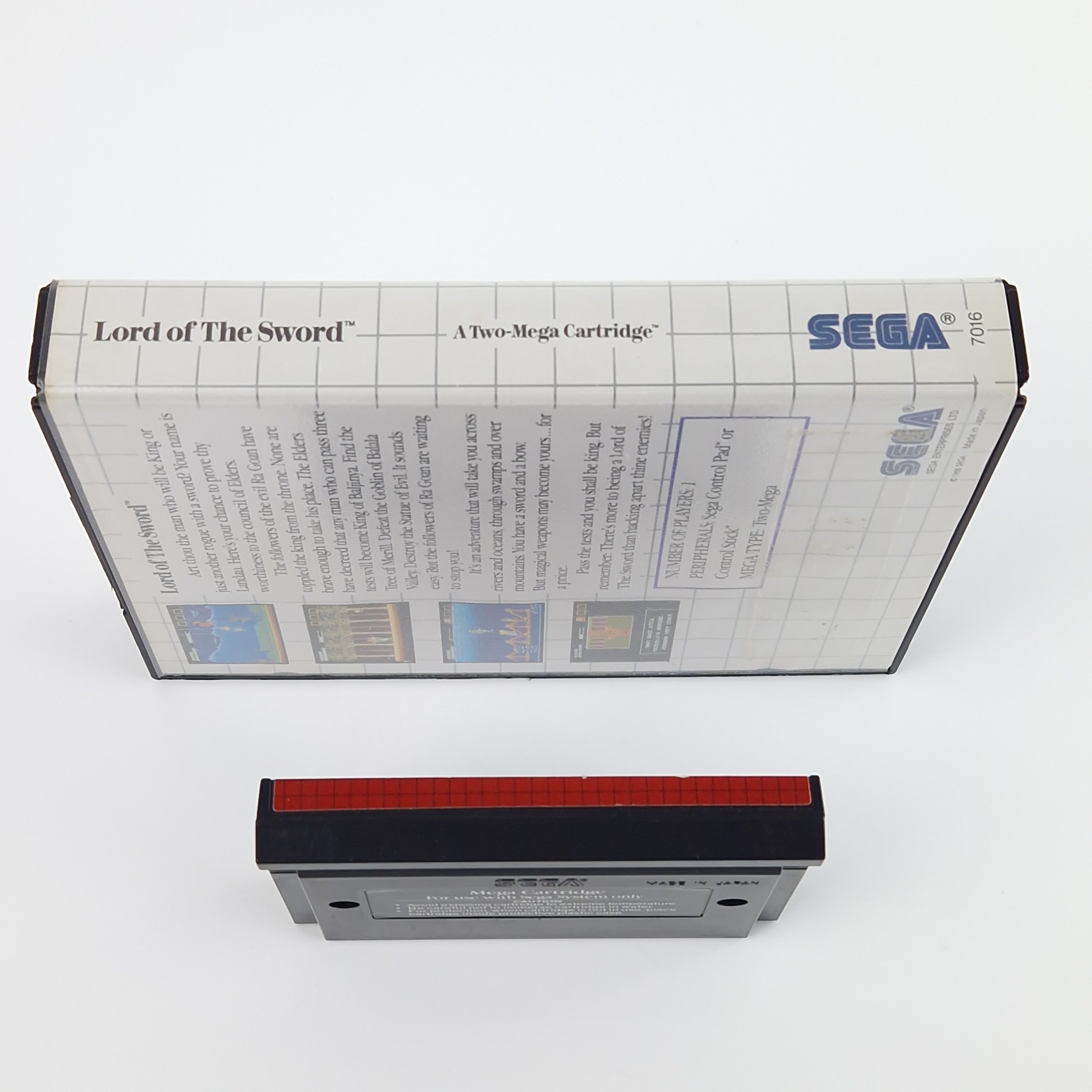 Sega Master System Spiel – Lord of the Sword (OVP PAL)