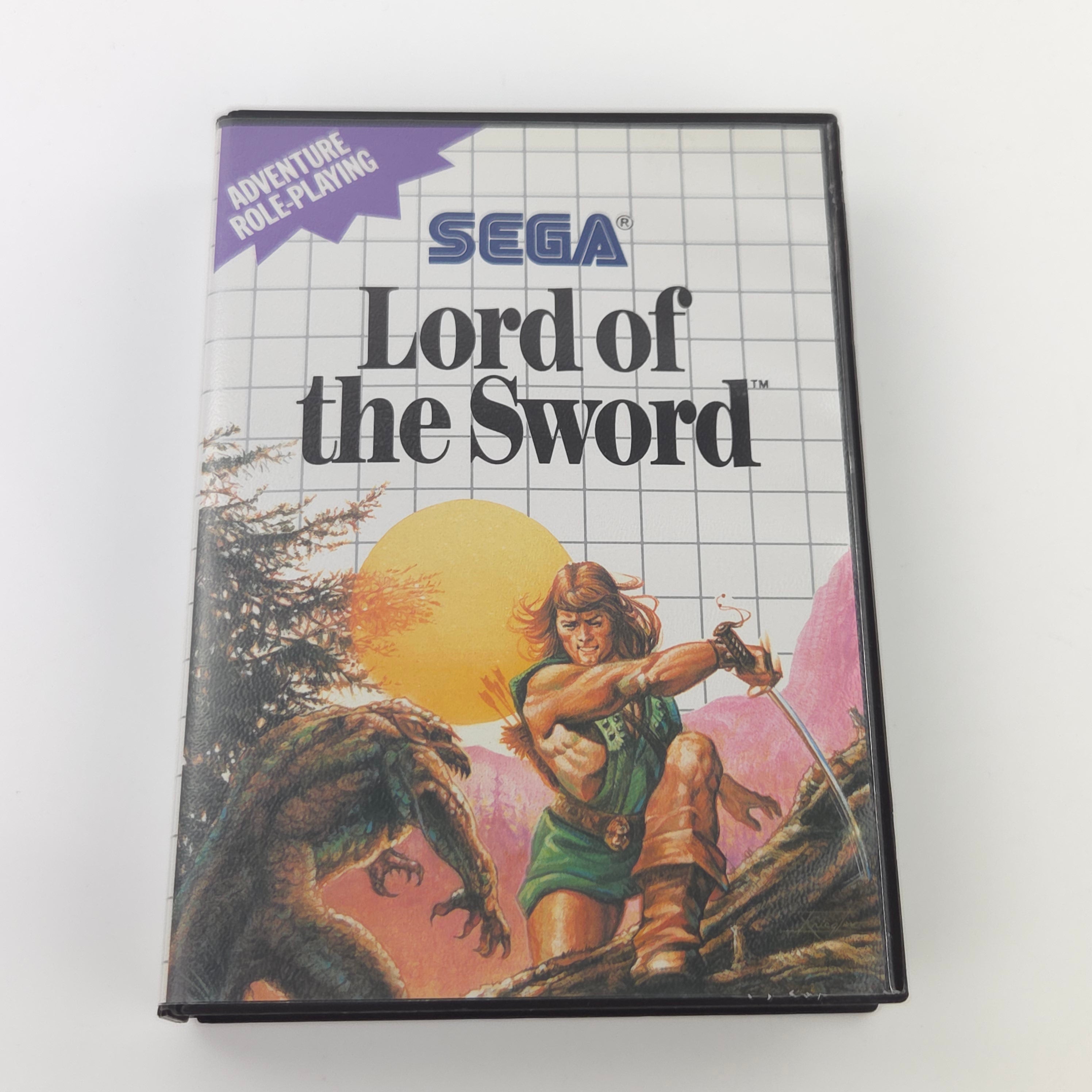 Sega Master System Spiel Lord of the Sword MS OVP PAL EUR