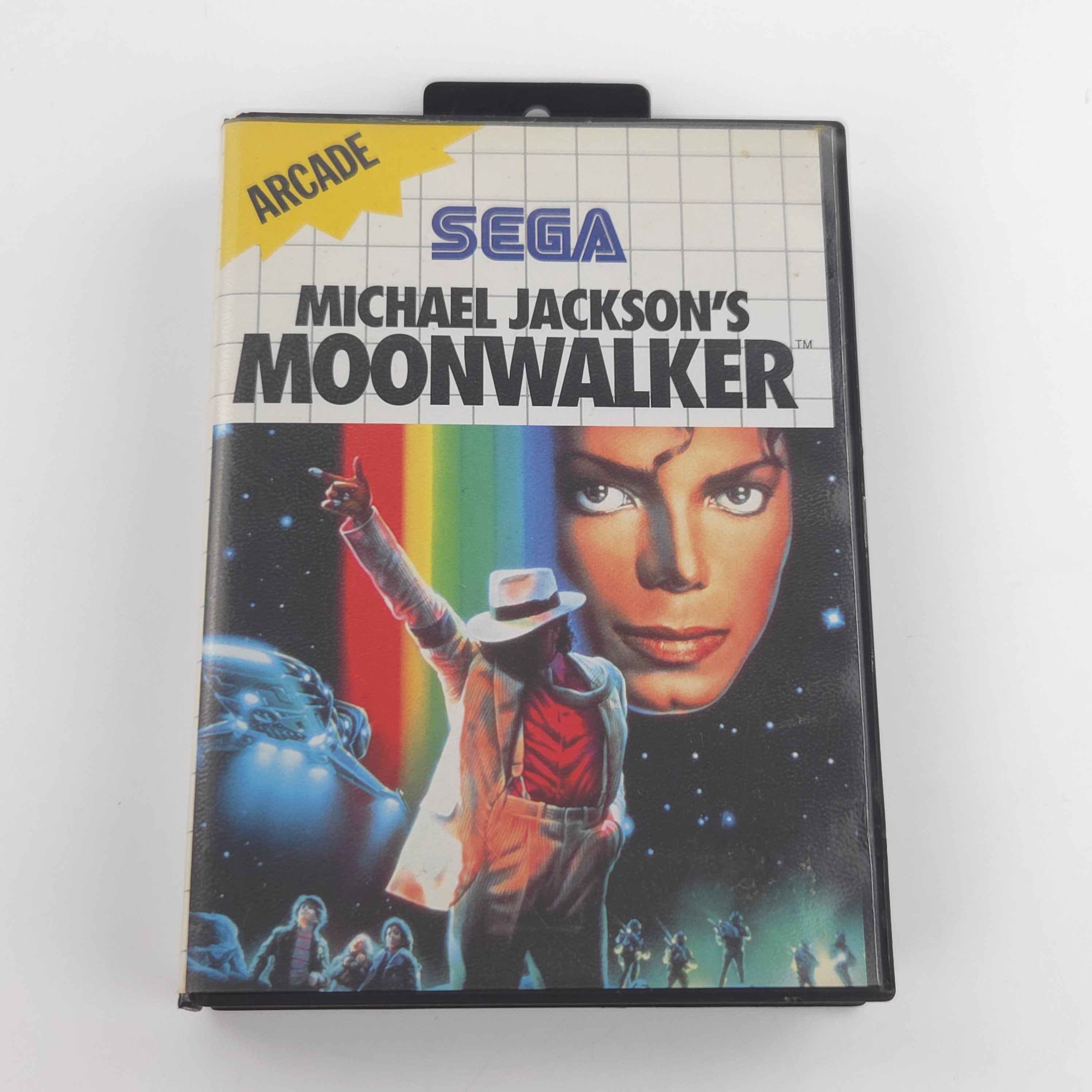 Sega Master System Spiel: Michael Jackson´s Moonwalker - OVP (PAL EUR)