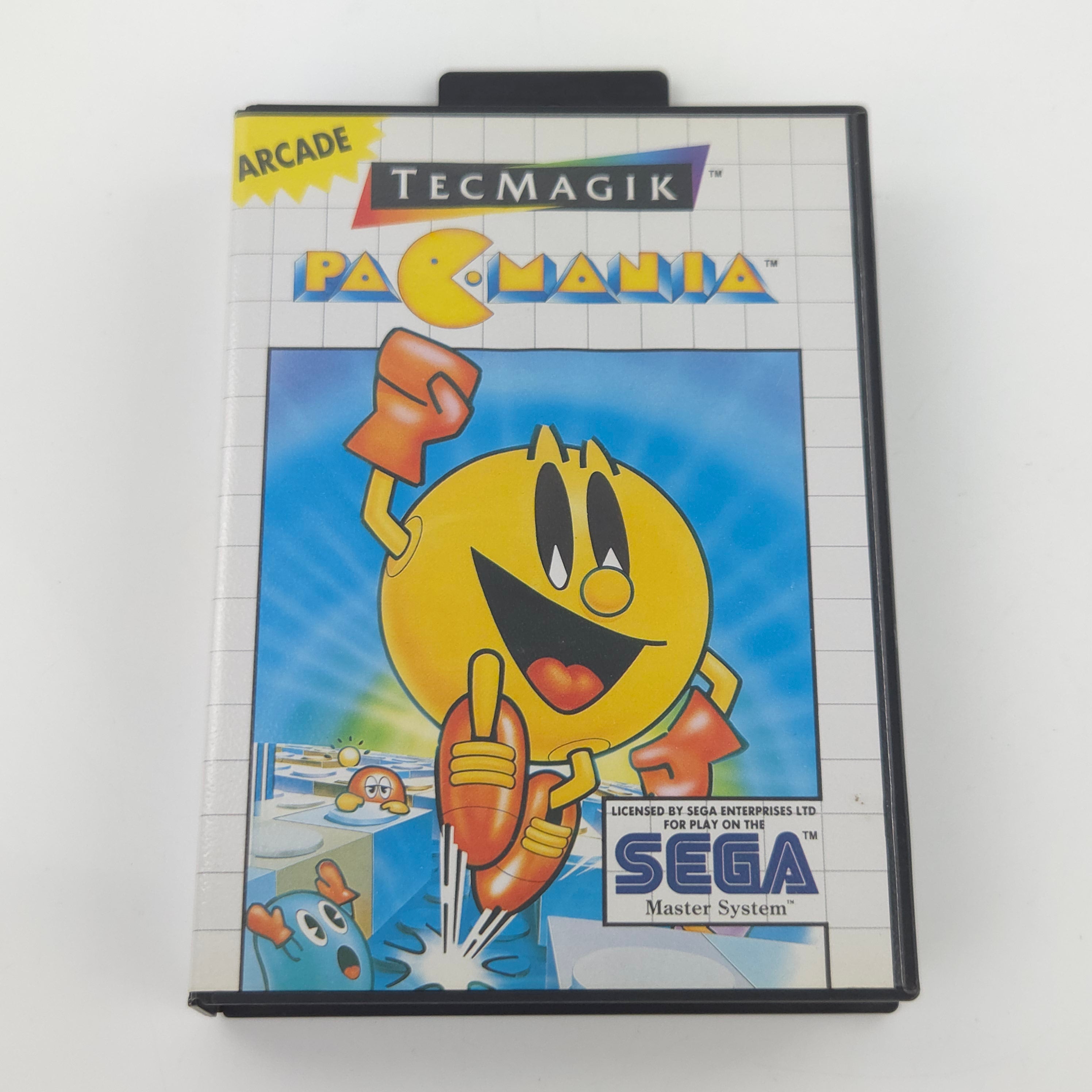 Master System Spiel Pac-Mania MS OVP CIB PAL Tecmahik