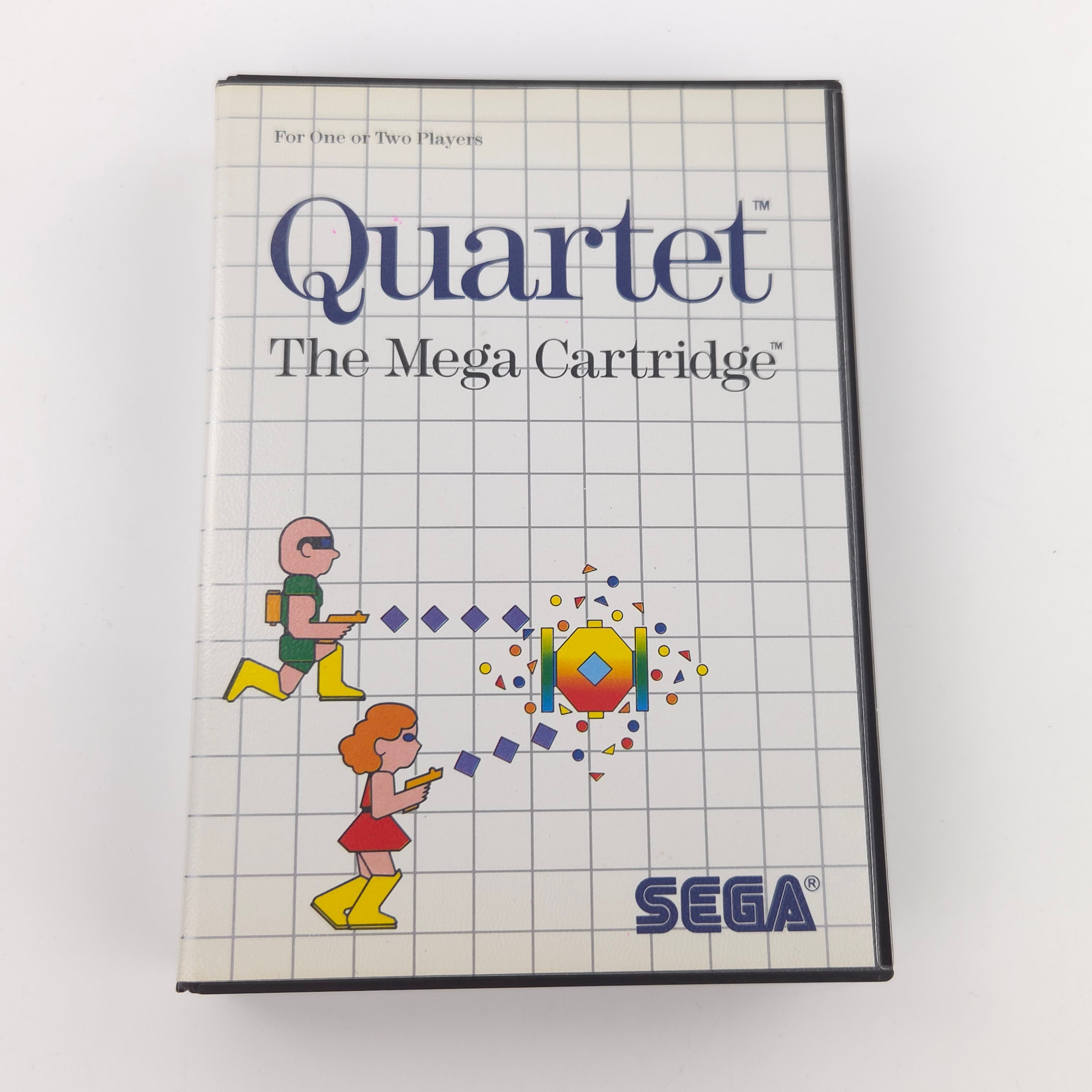Sega Master System Spiel – Quartet Mega Cartridge OVP PAL