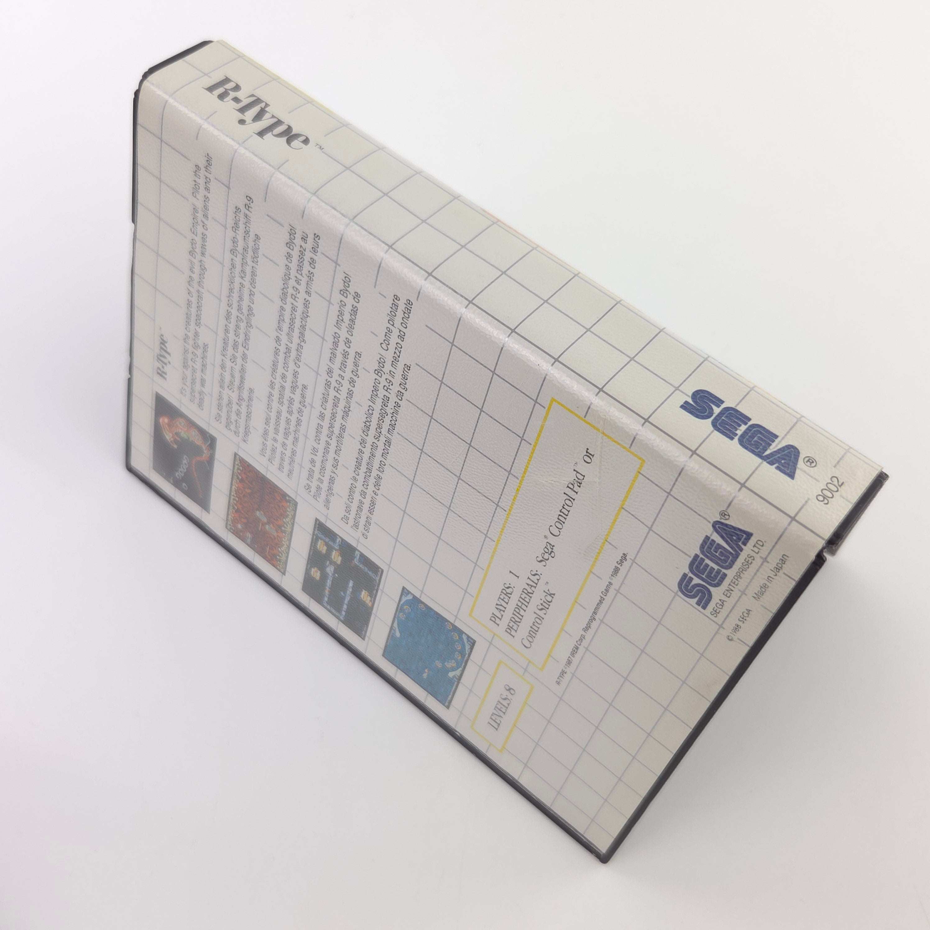 Sega Master System Spiel R-Type MS Modul Anleitung OVP PAL
