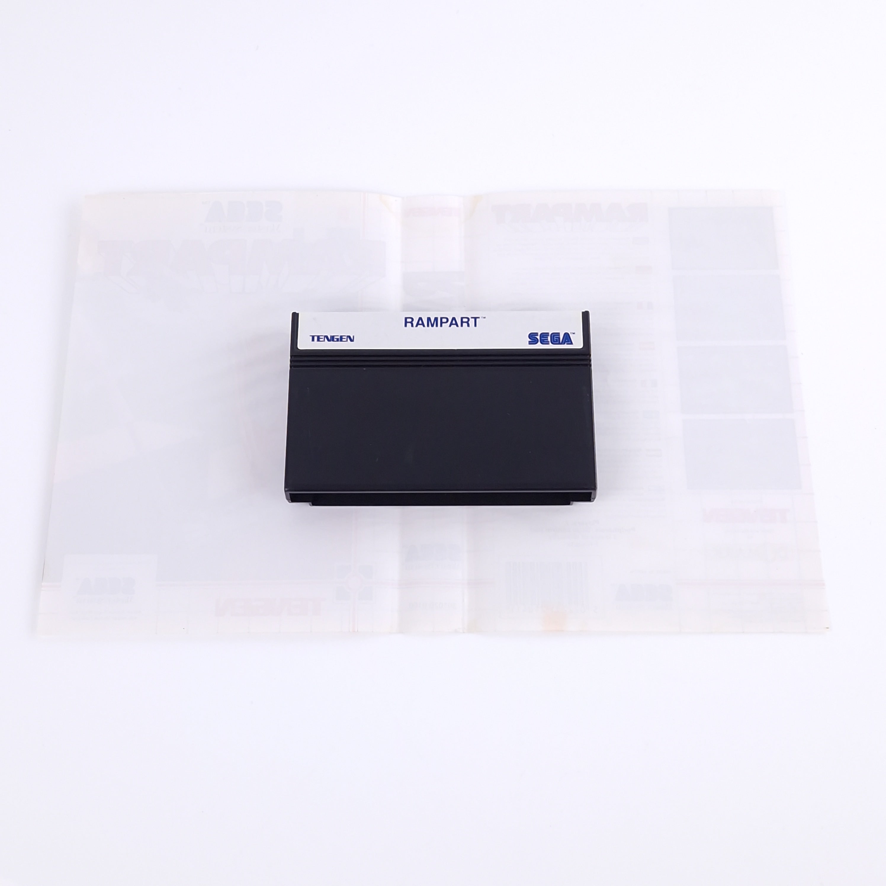 Sega Master System Spiel – Rampart Modul Anleitung OVP PAL