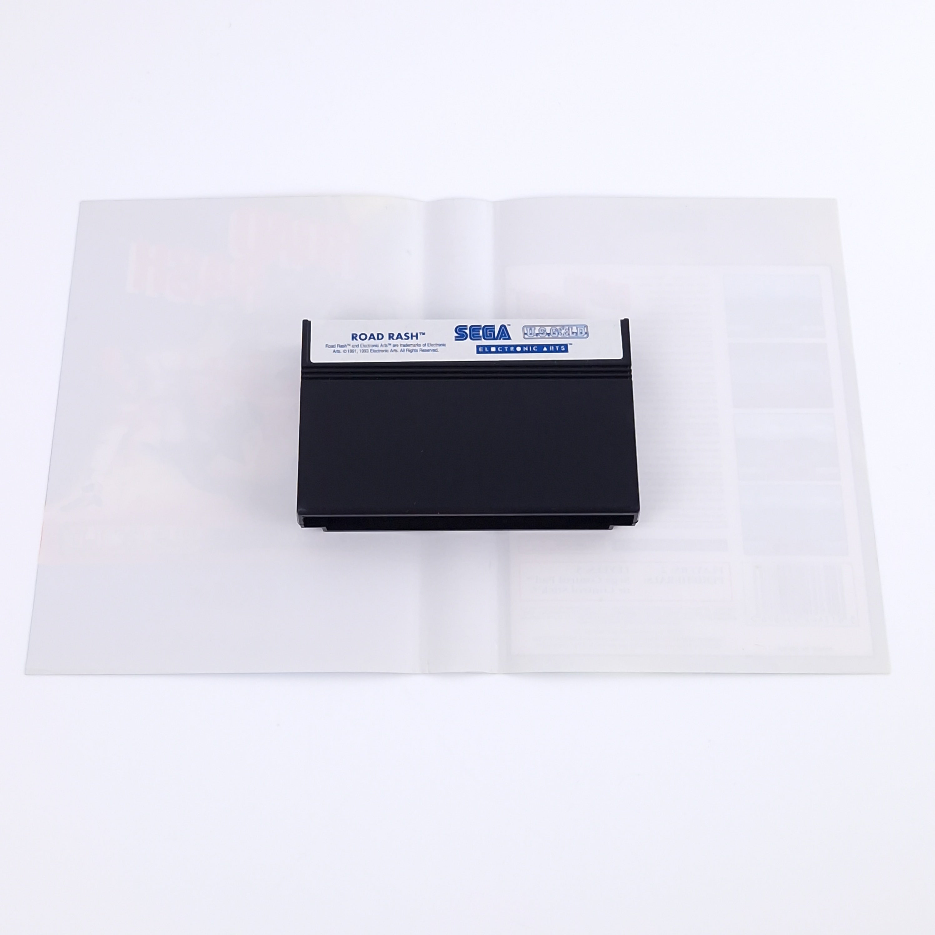 Sega Master System Spiel – Road Rash (PAL OVP Anleitung)