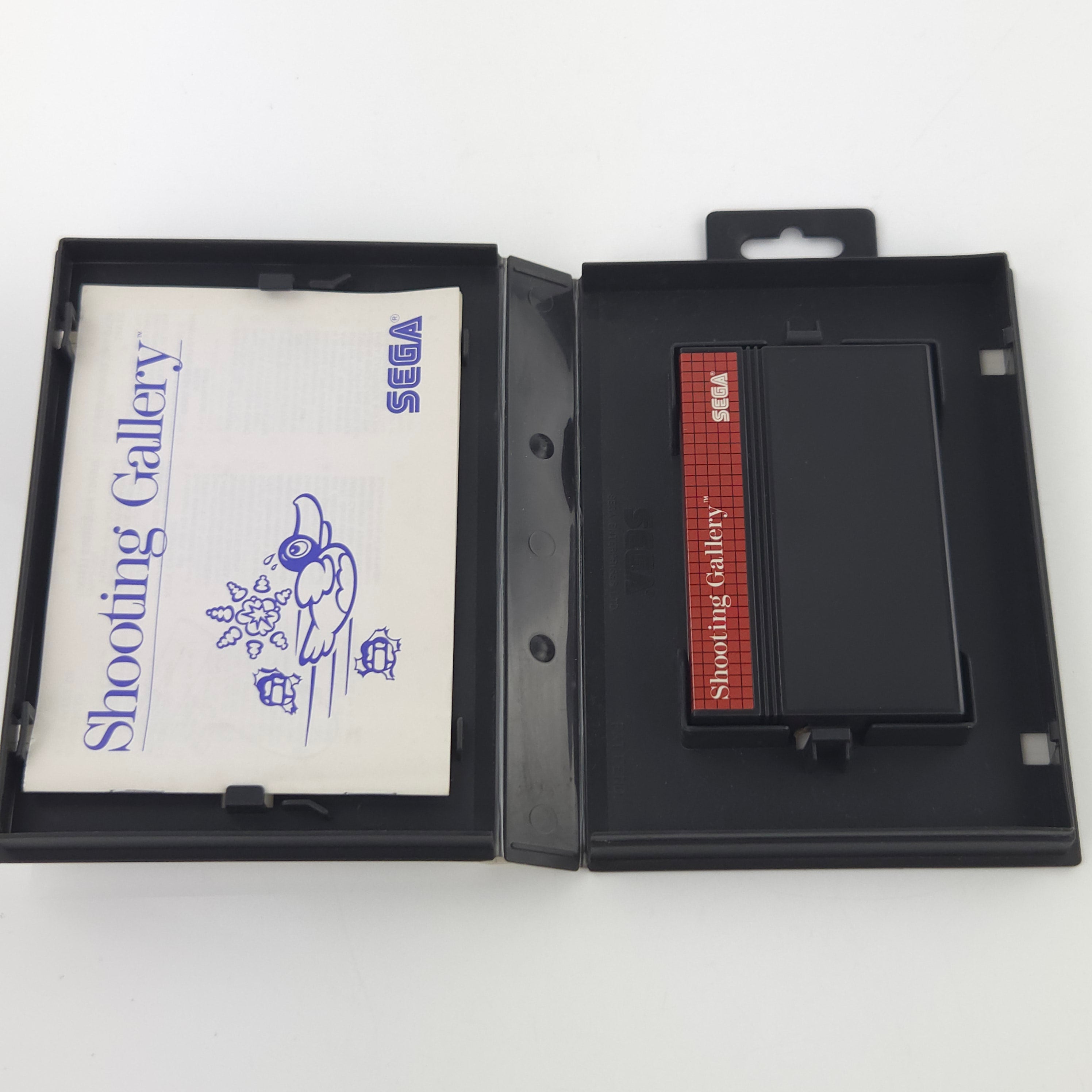 Sega Master System Spiel Shooting Gallery MS OVP CIB PAL