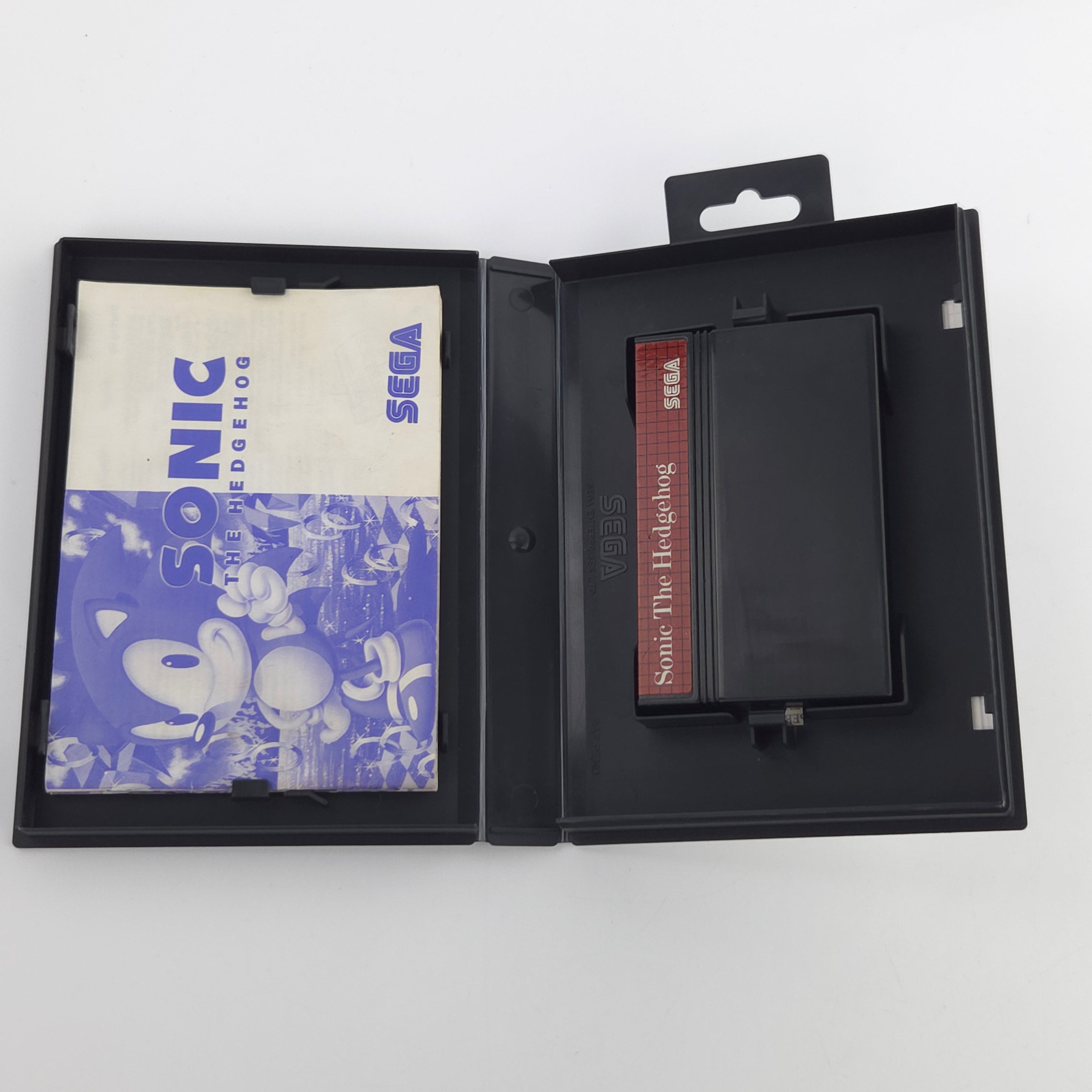 Sega Master System Spiel Sonic The Hedgehog OVP PAL EUR