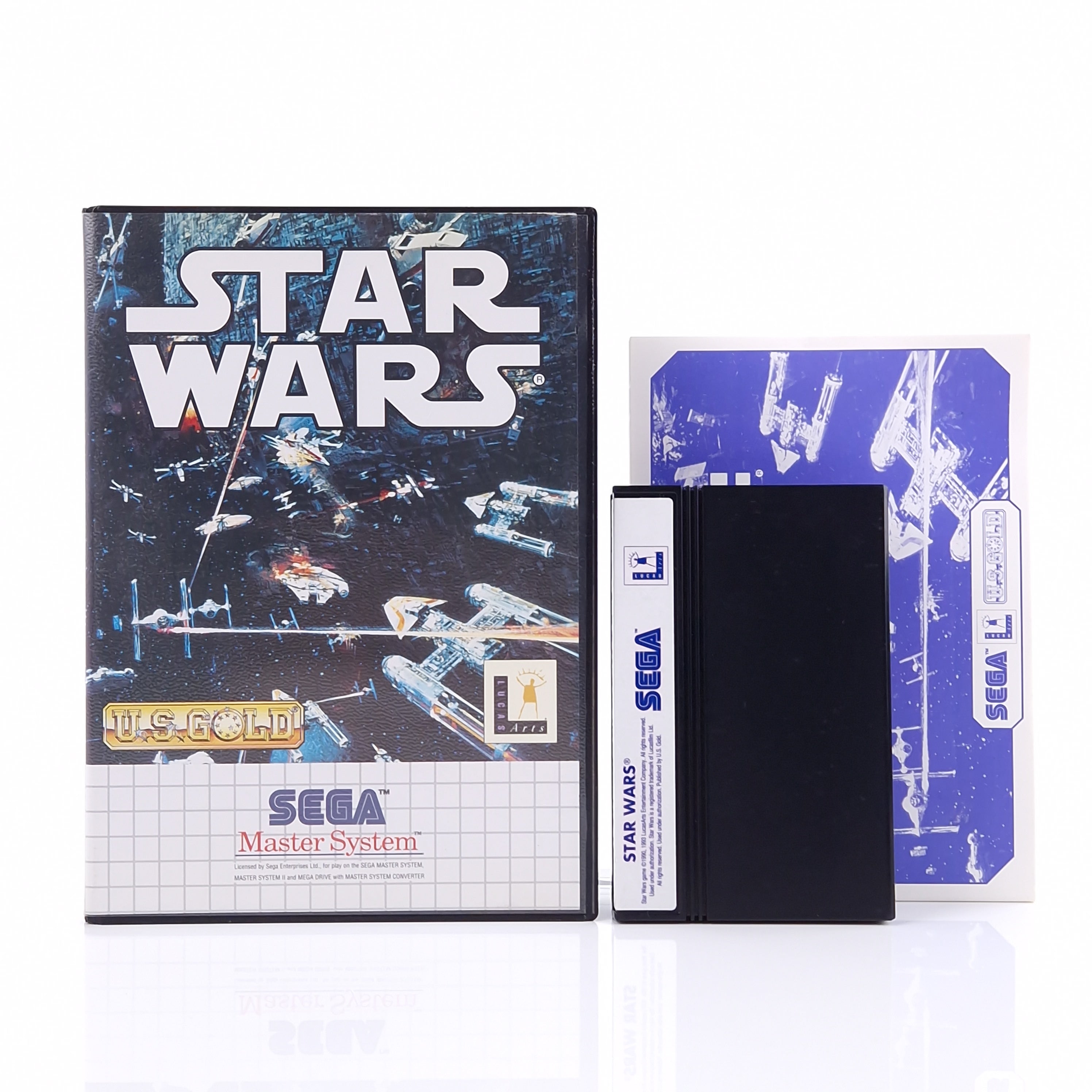 Sega Master System Spiel – Star Wars Modul OVP PAL