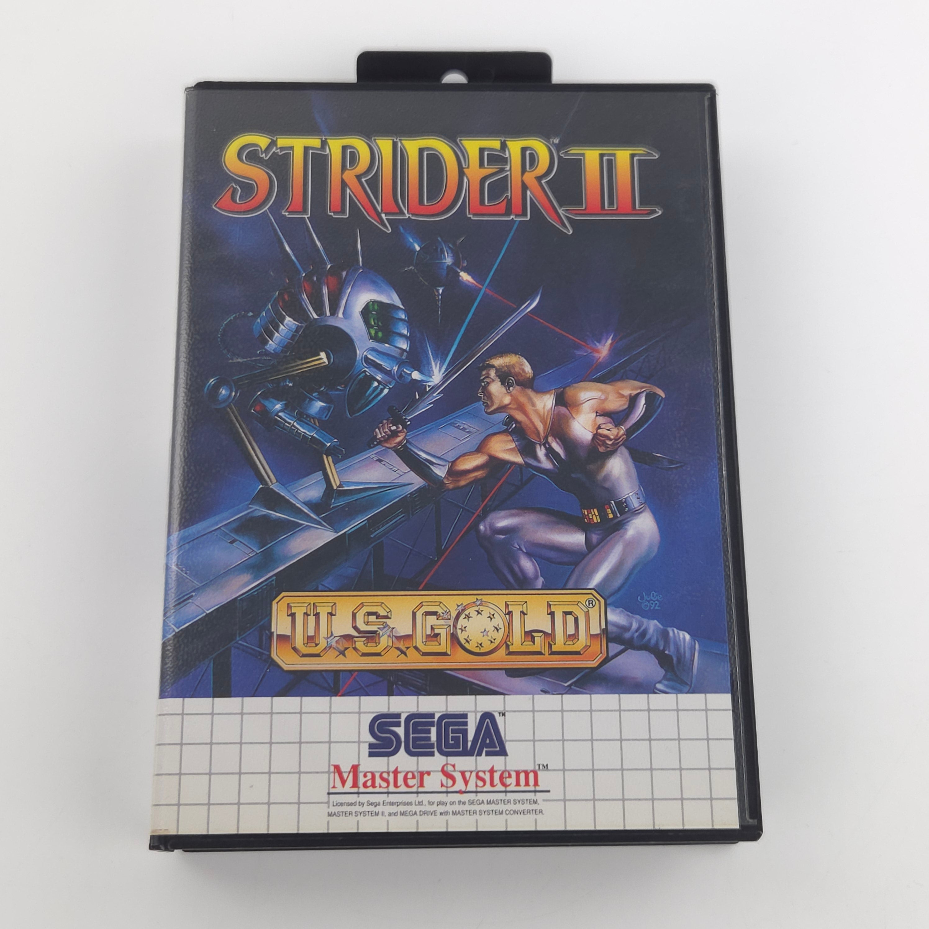 Sega Master System Spiel Strider II OVP PAL EUR Modul