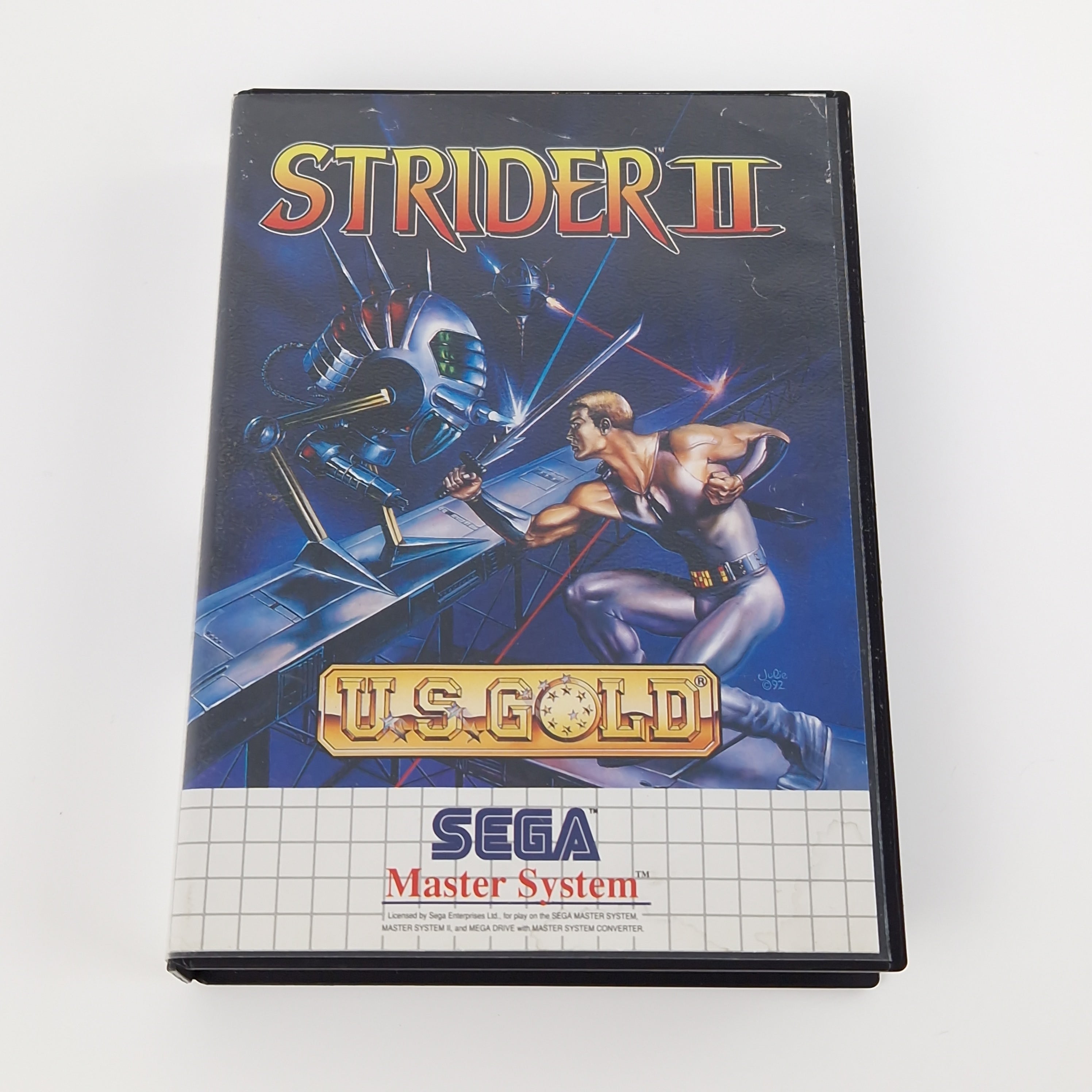 Sega Master System Spiel – Strider II OVP PAL Anleitung