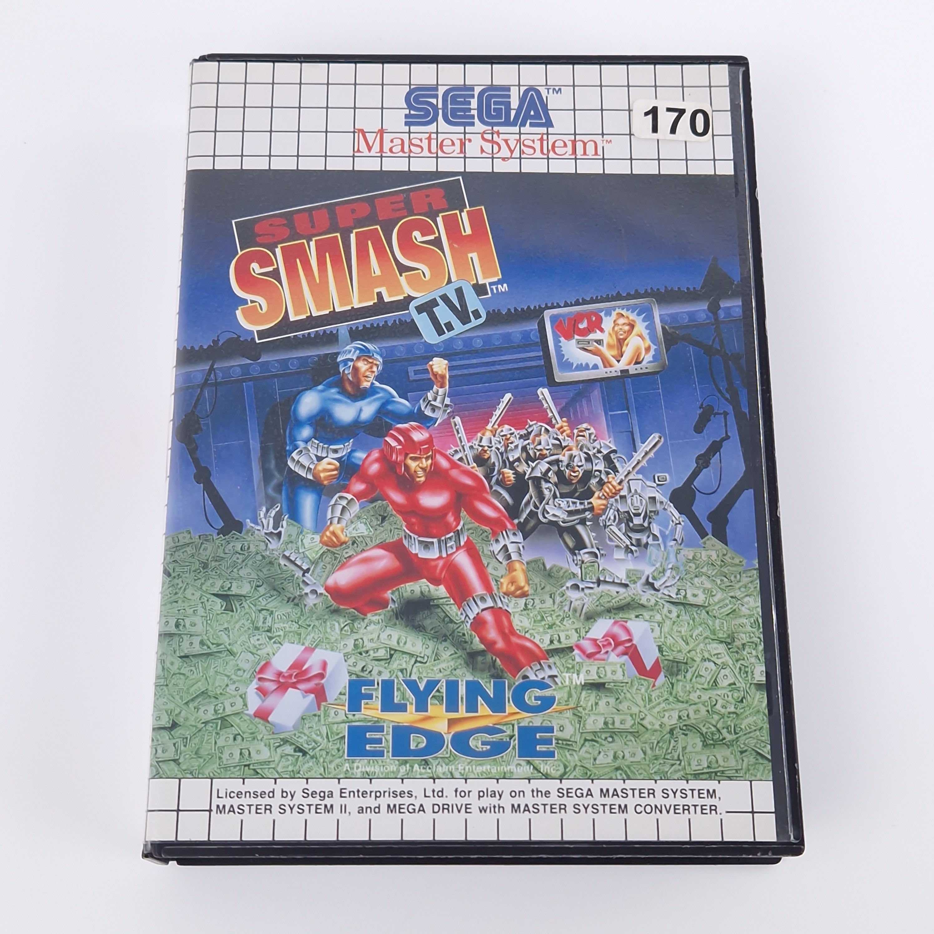Sega Master System Spiel – Super Smash TV (OVP PAL)