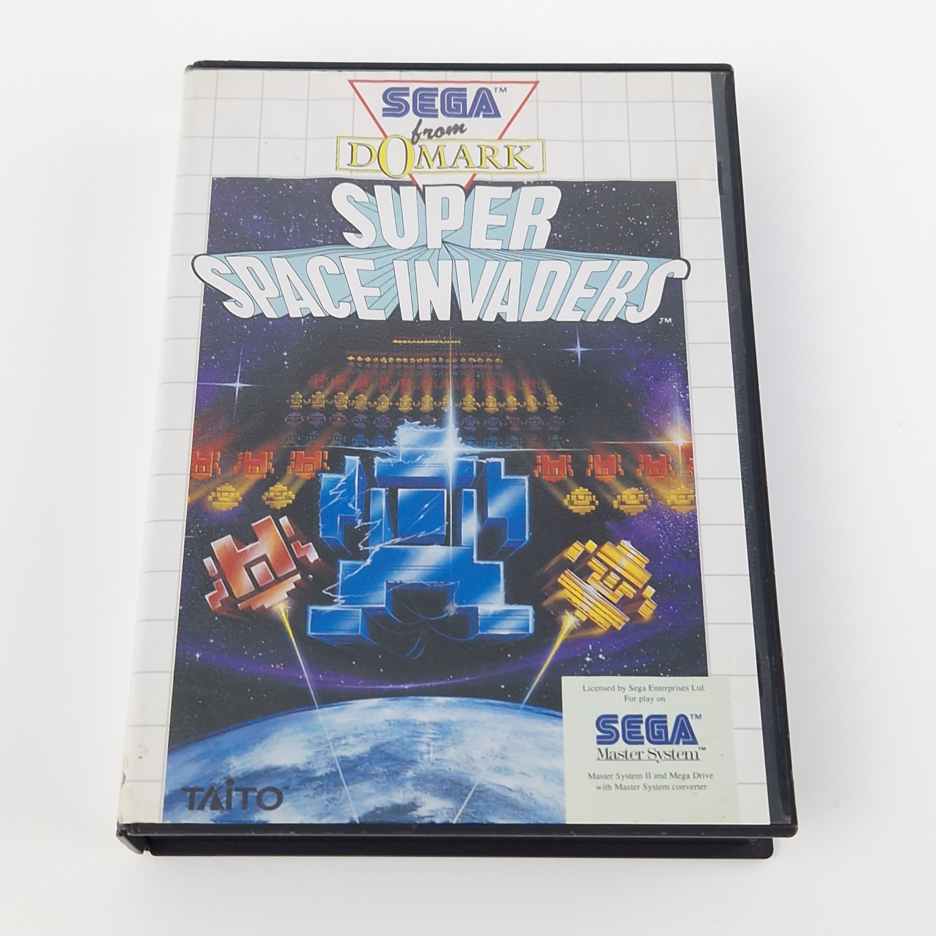 Sega Master System Spiel – Super Space Invaders PAL OVP