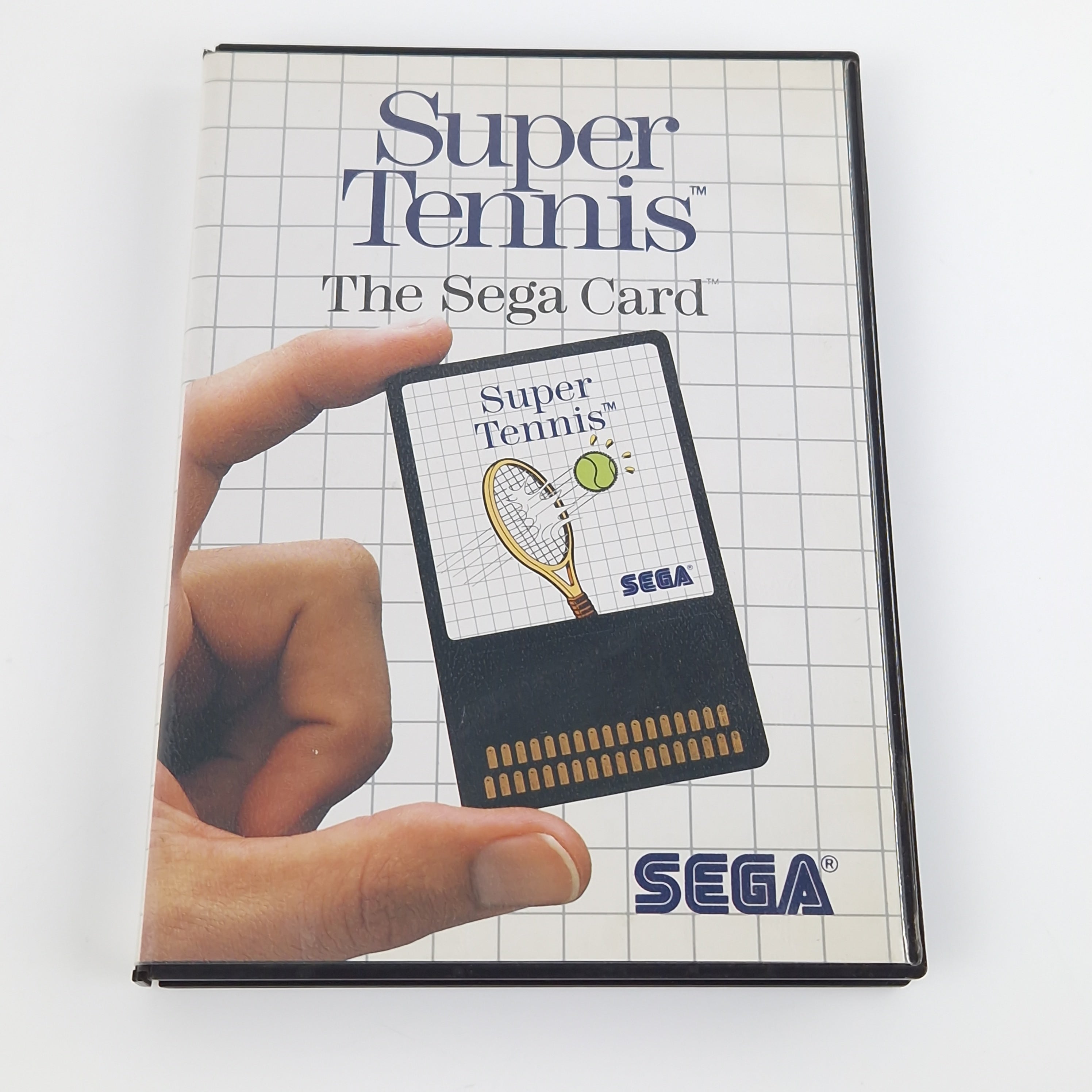 Sega Master System Spiel – Super Tennis The Sega Card PAL OVP