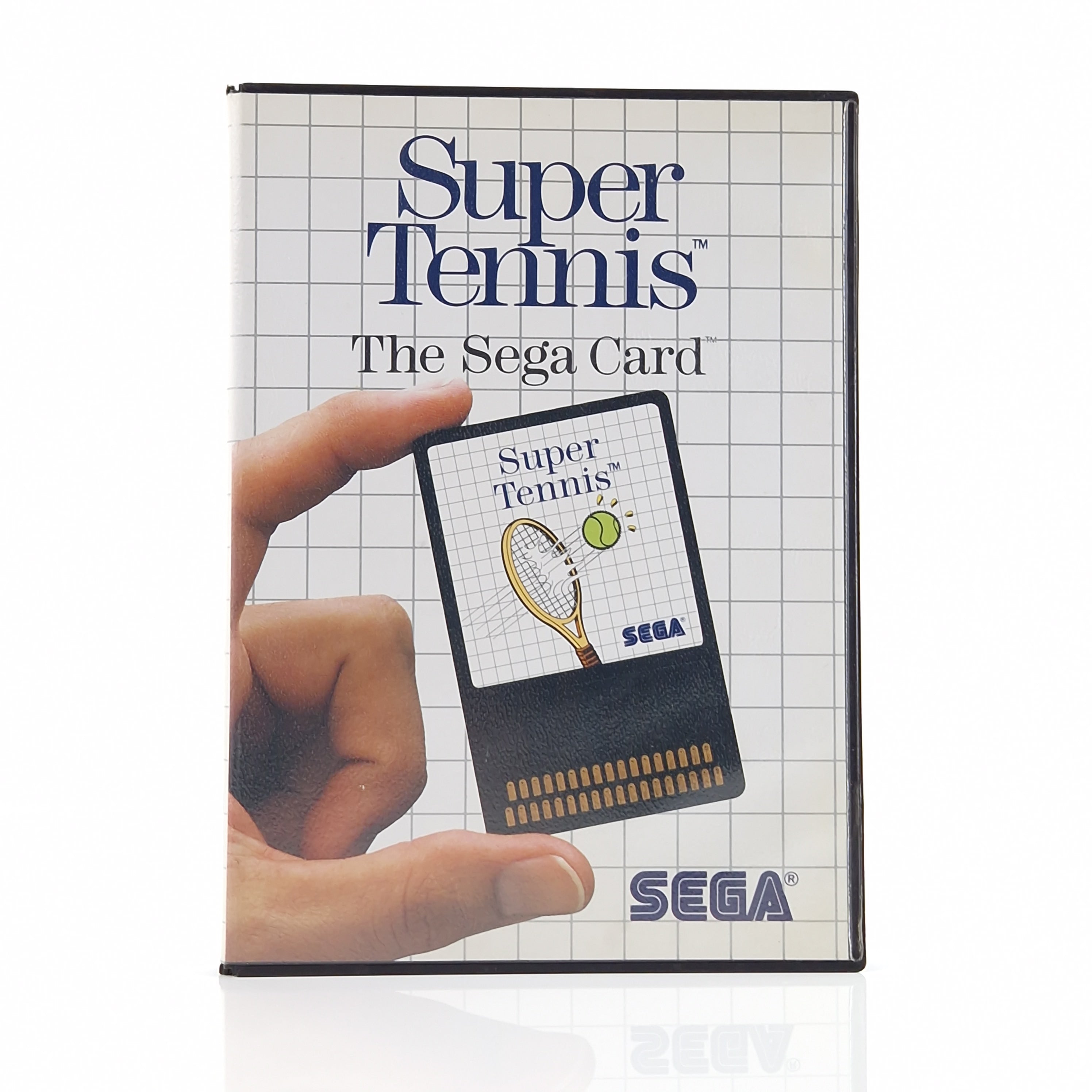 Sega Master System Spiel – Super Tennis The Sega Card PAL OVP