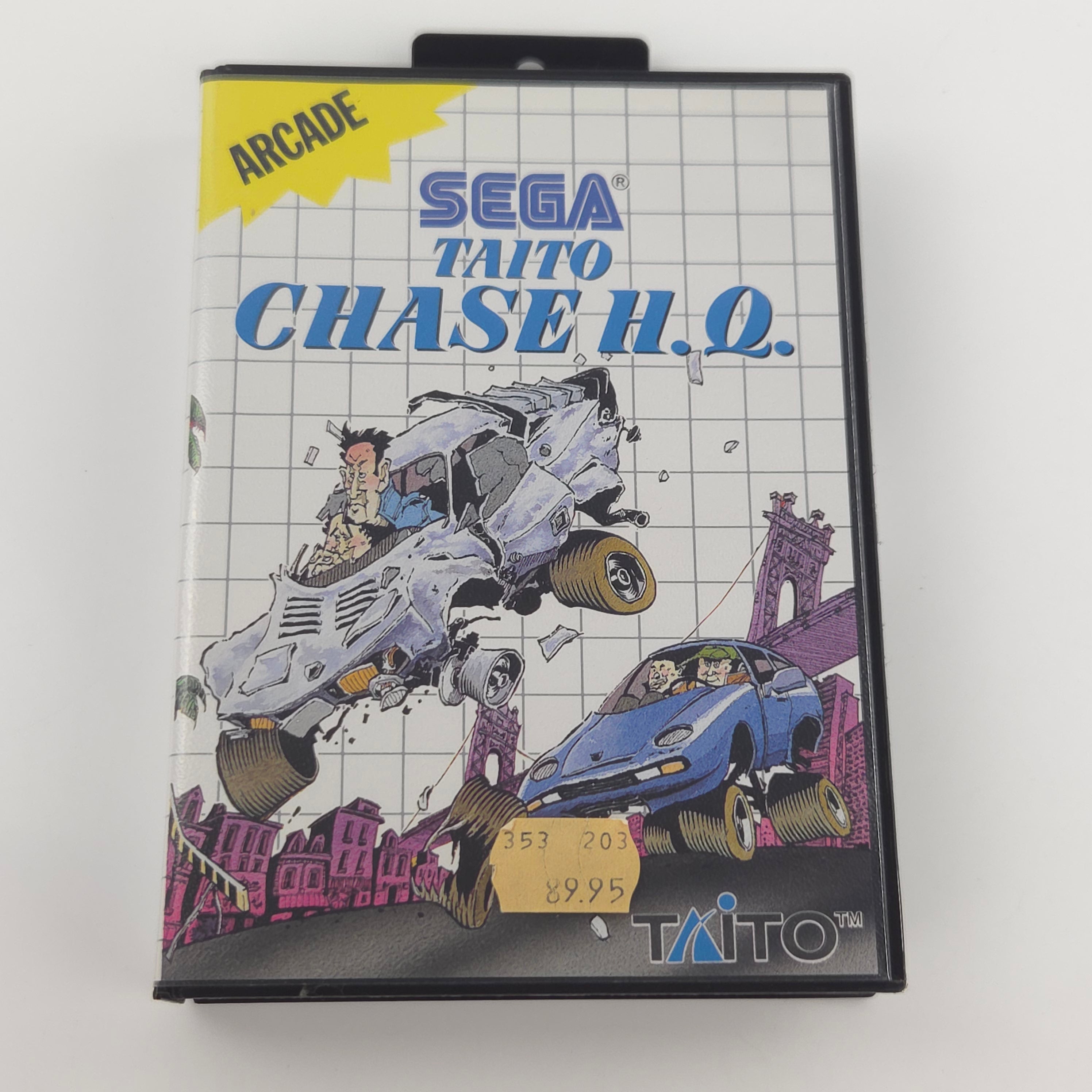 Master System Spiel Taito Chase H.Q. MS Modul OVP PAL