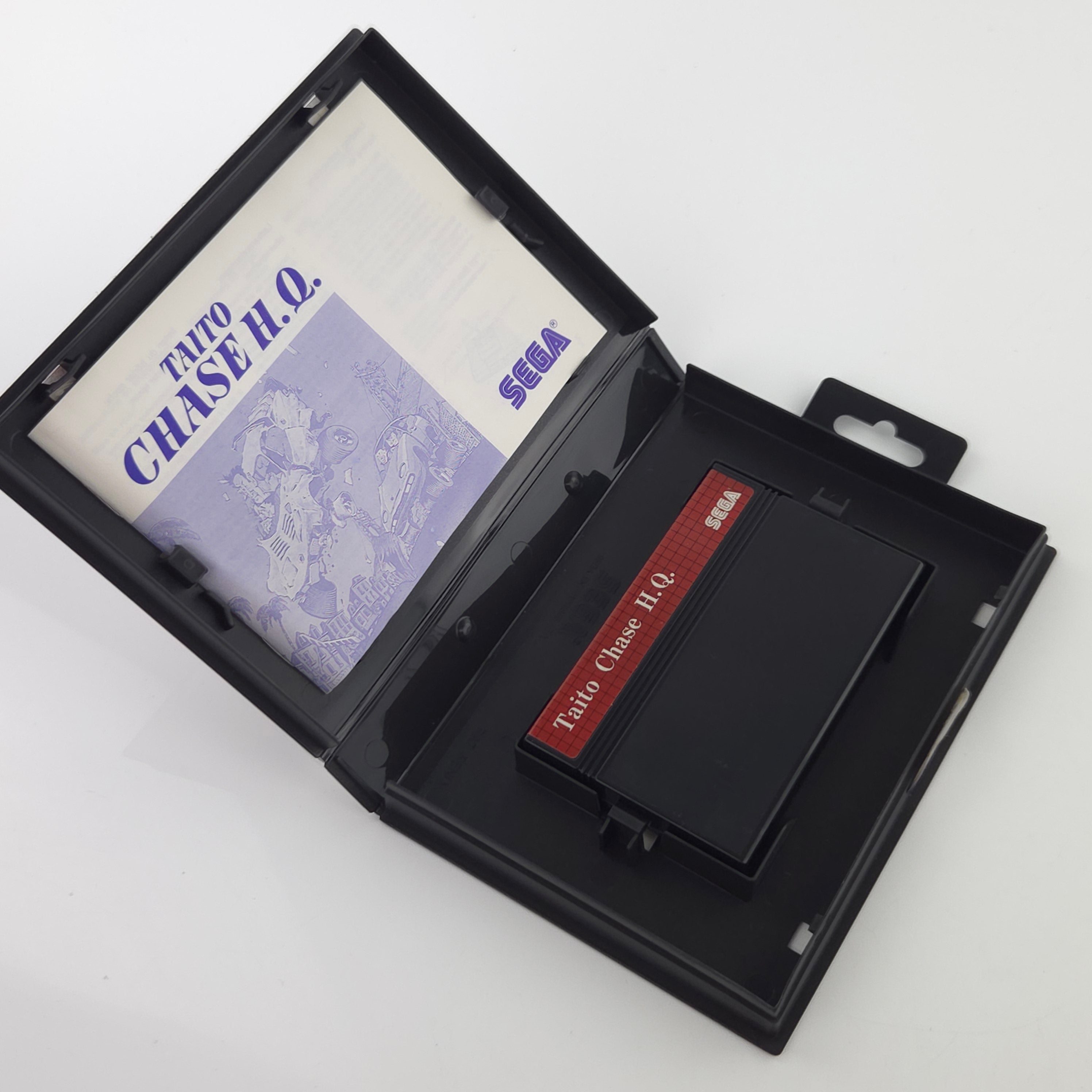Master System Spiel Taito Chase H.Q. MS Modul OVP PAL