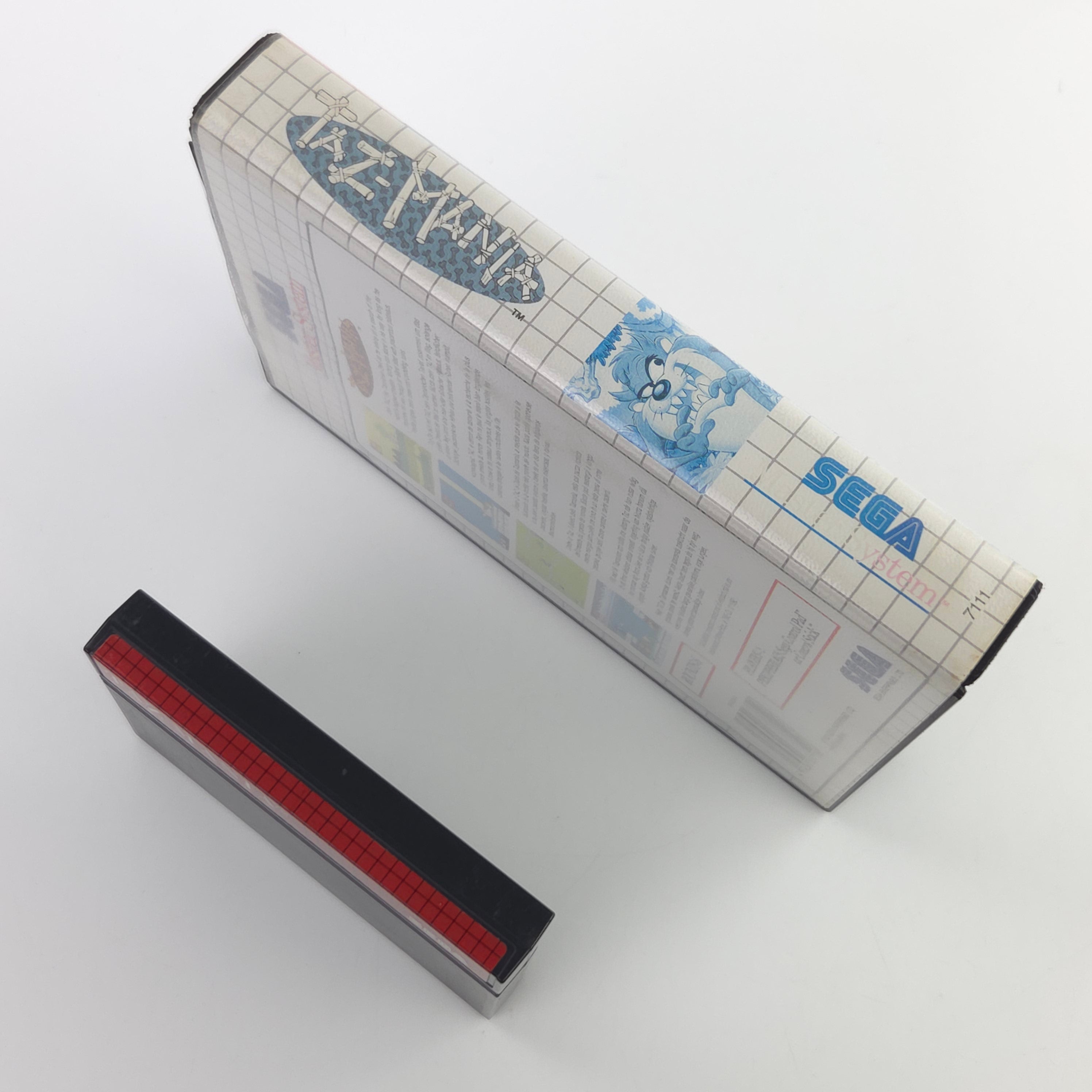 Sega Master System Spiel Taz-Mania Modul Anleitung OVP