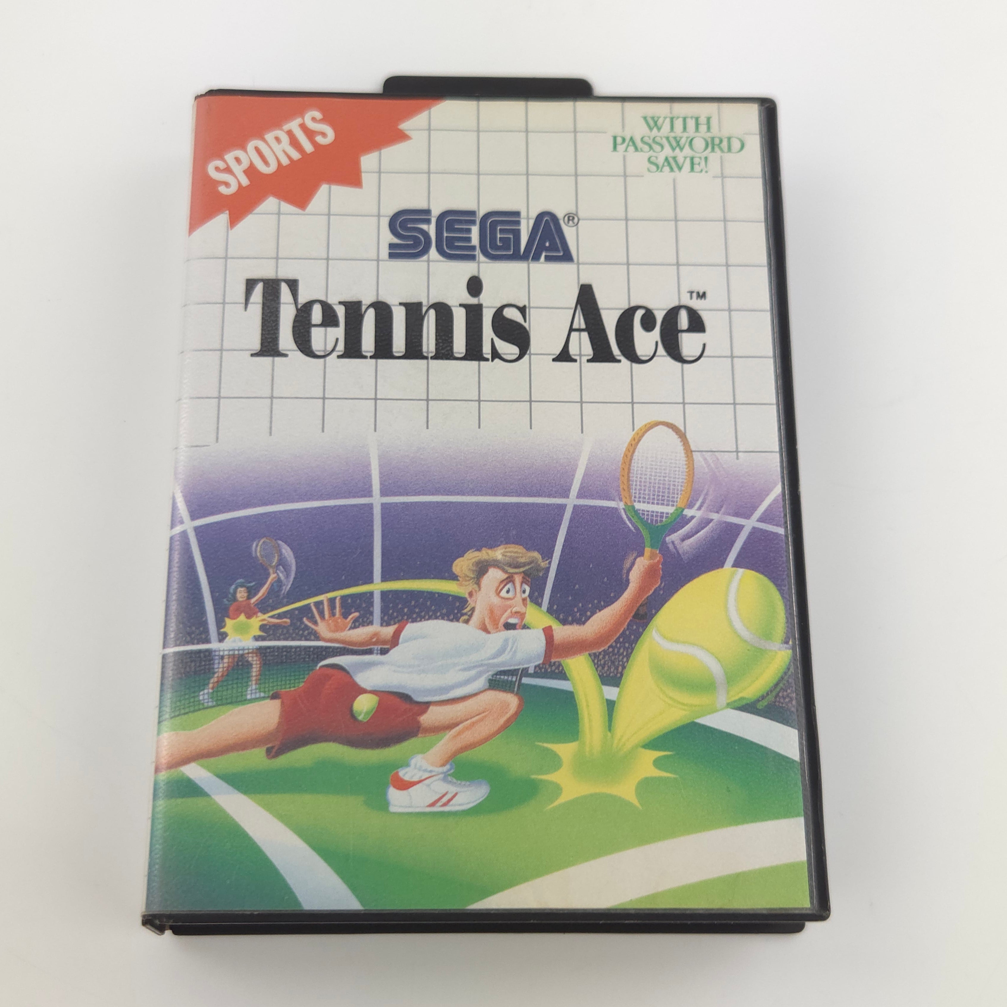 Sega Master System Spiel – Tennis Ace Modul OVP PAL
