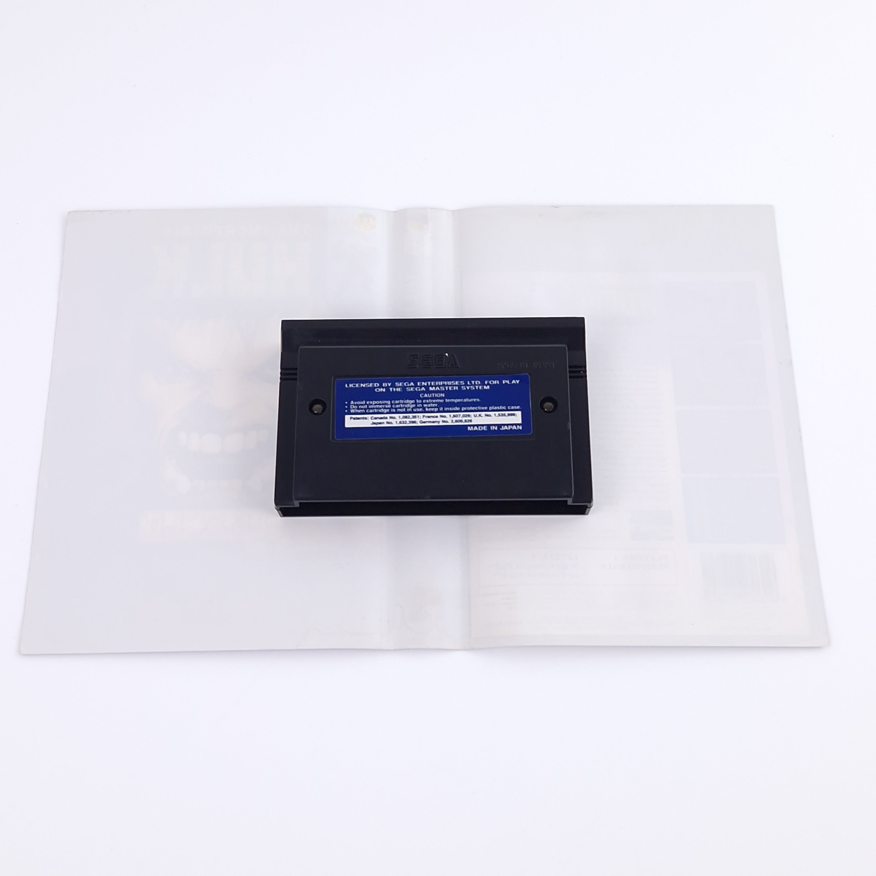 Sega Master System Spiel – The Incredible Hulk OVP PAL