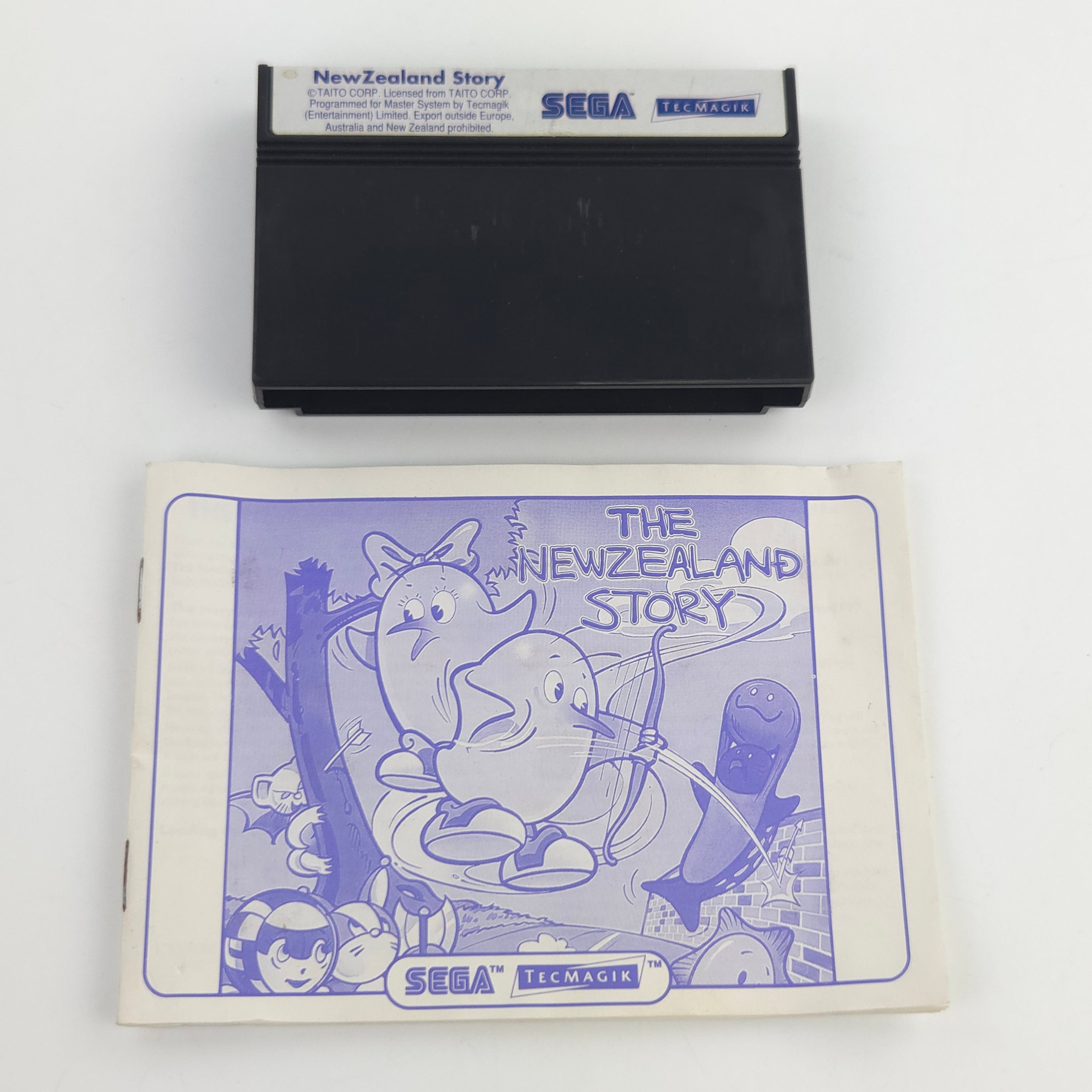 Sega Master System Spiel The Newzealand Story MS OVP CIB
