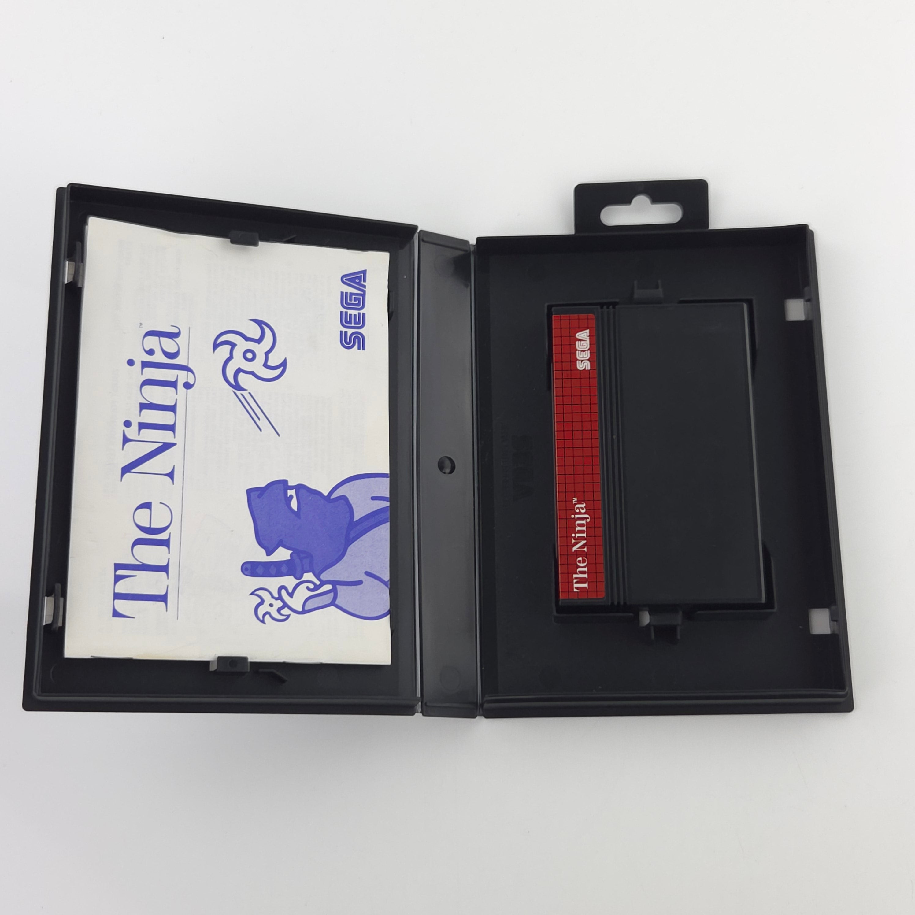Sega Master System Spiel: The Ninja - Modul Anleitung OVP (PAL EUR)